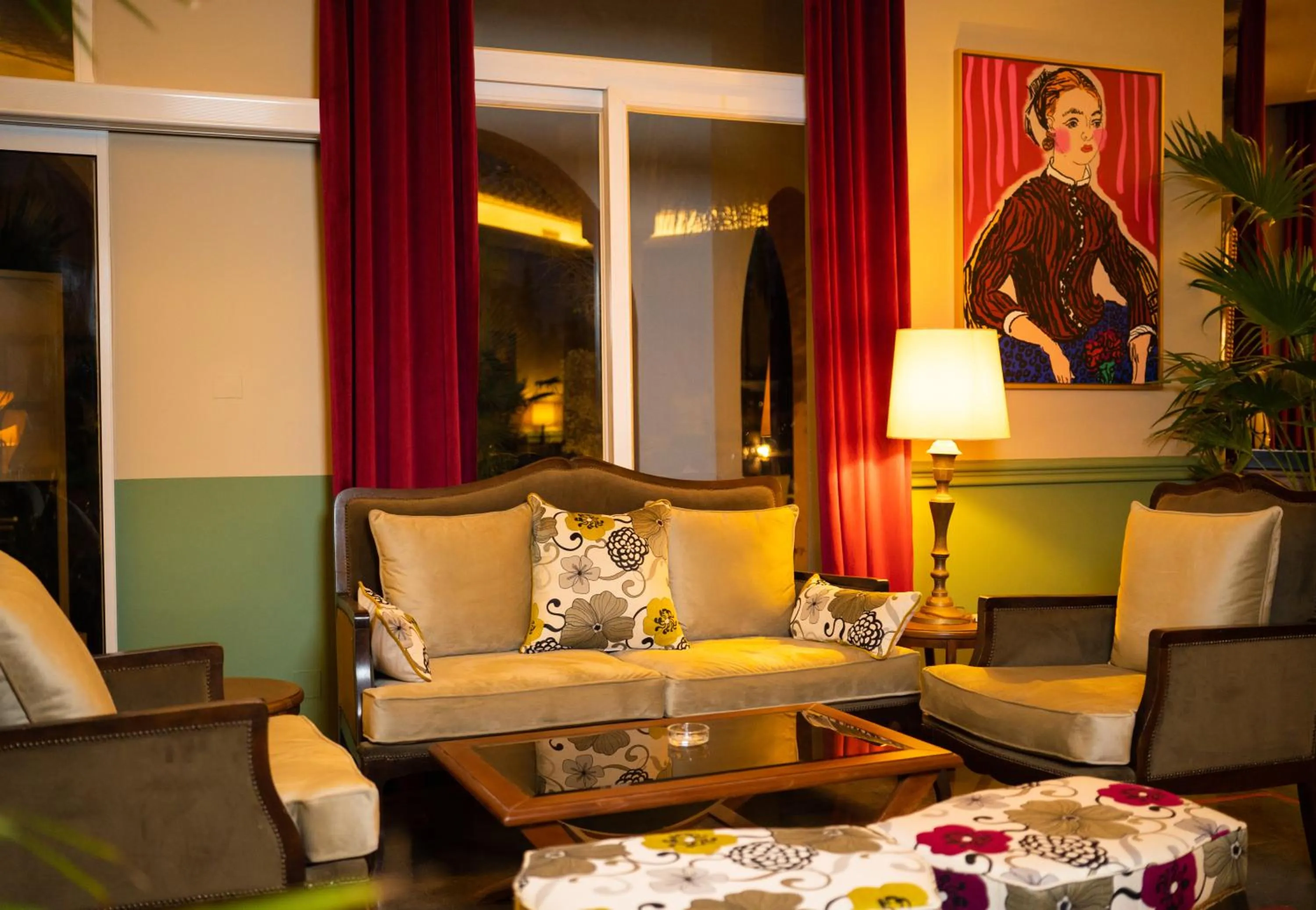 Seating area in Eden Yasmine Resort & Spa