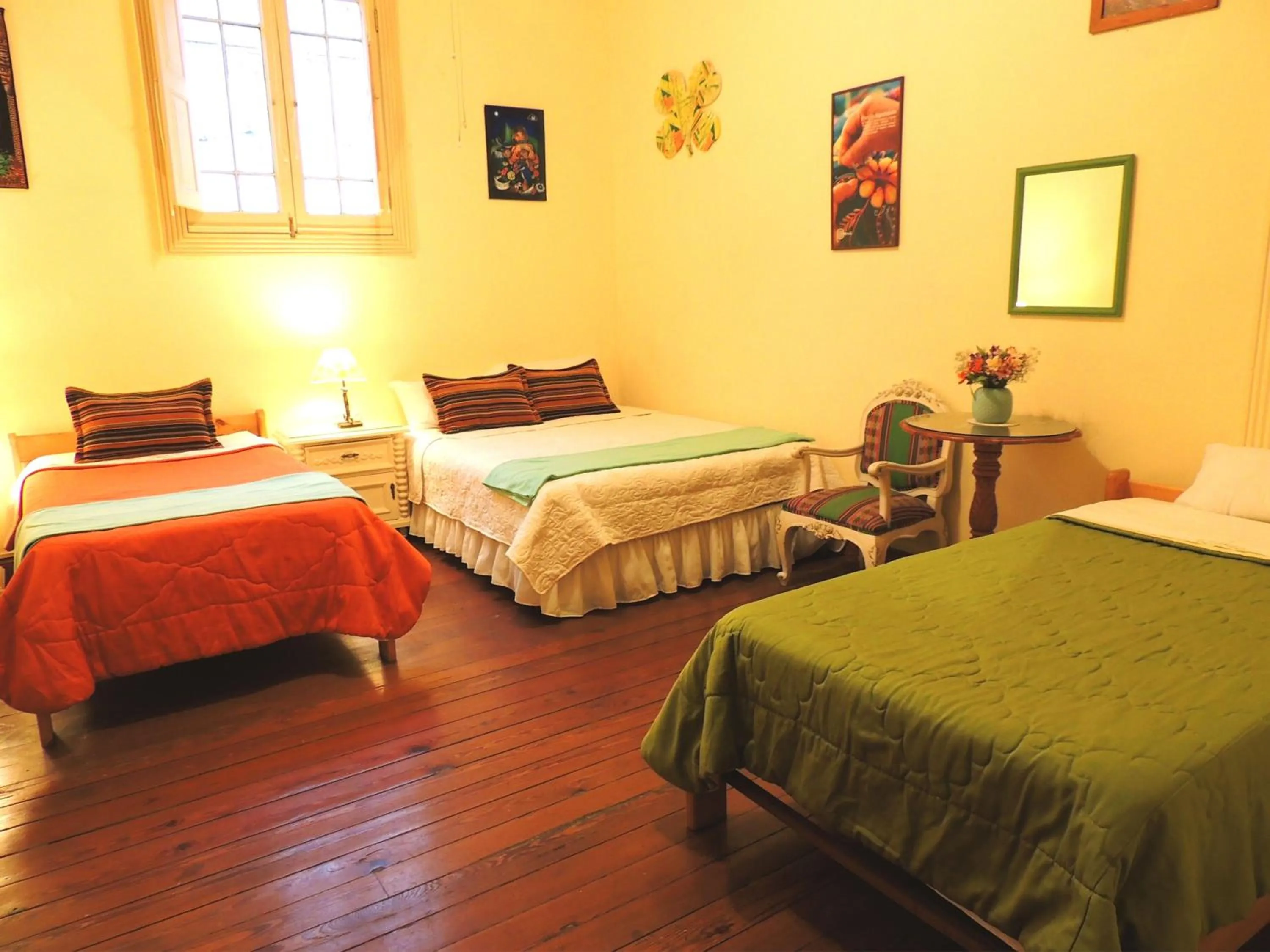 Bed in Lima Wari Hotel Boutique