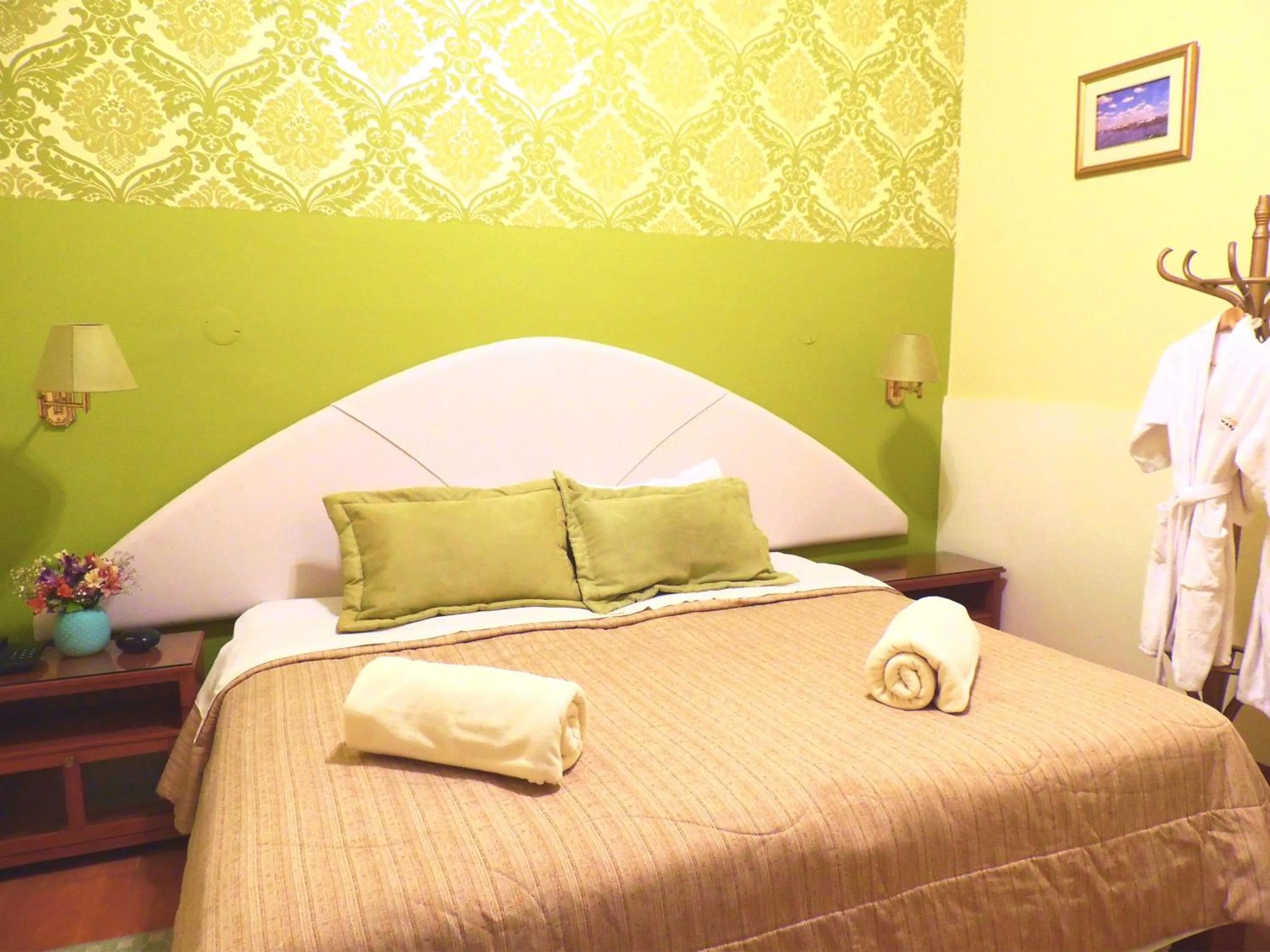 Bed in Lima Wari Hotel Boutique