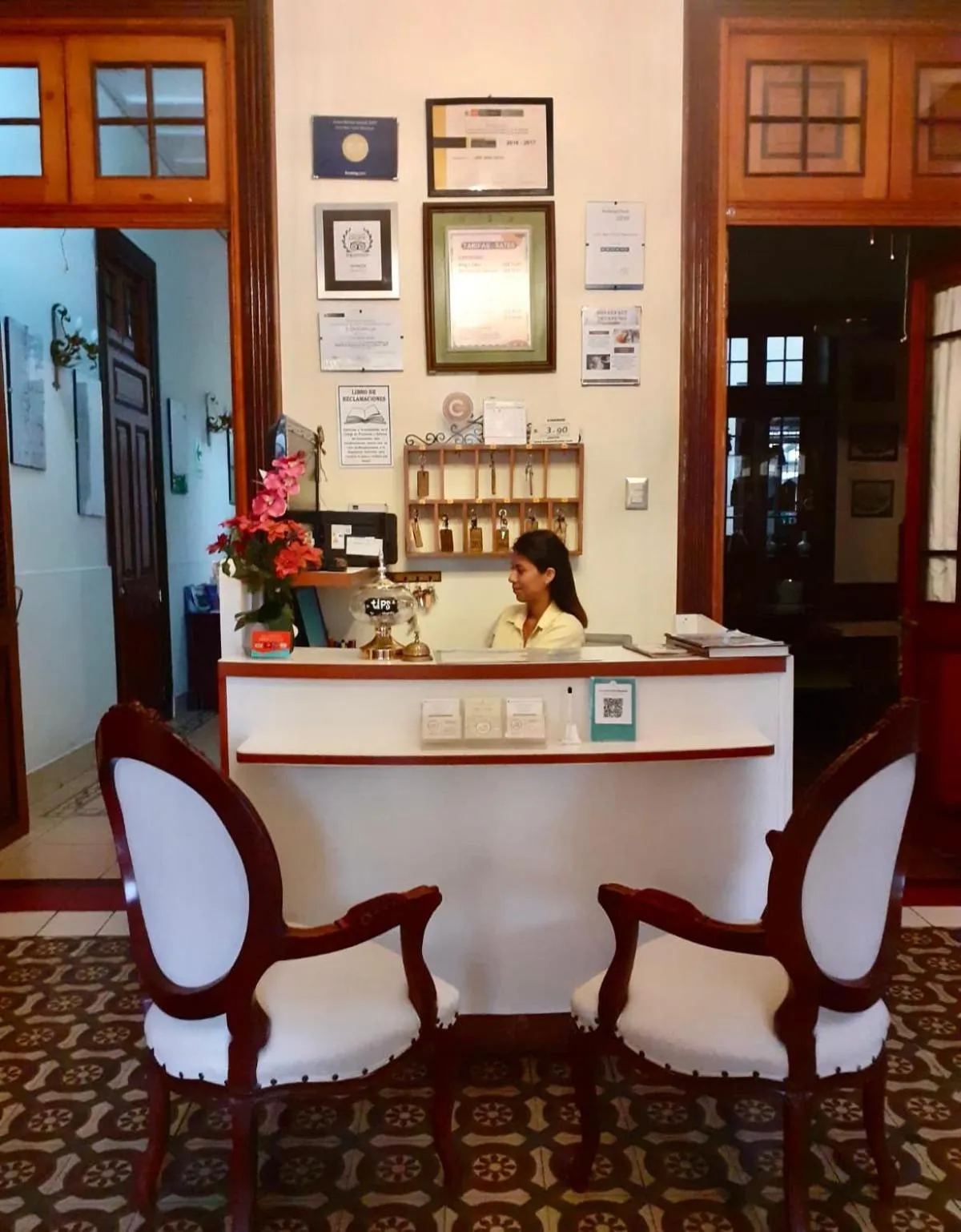 Lobby or reception in Lima Wari Hotel Boutique