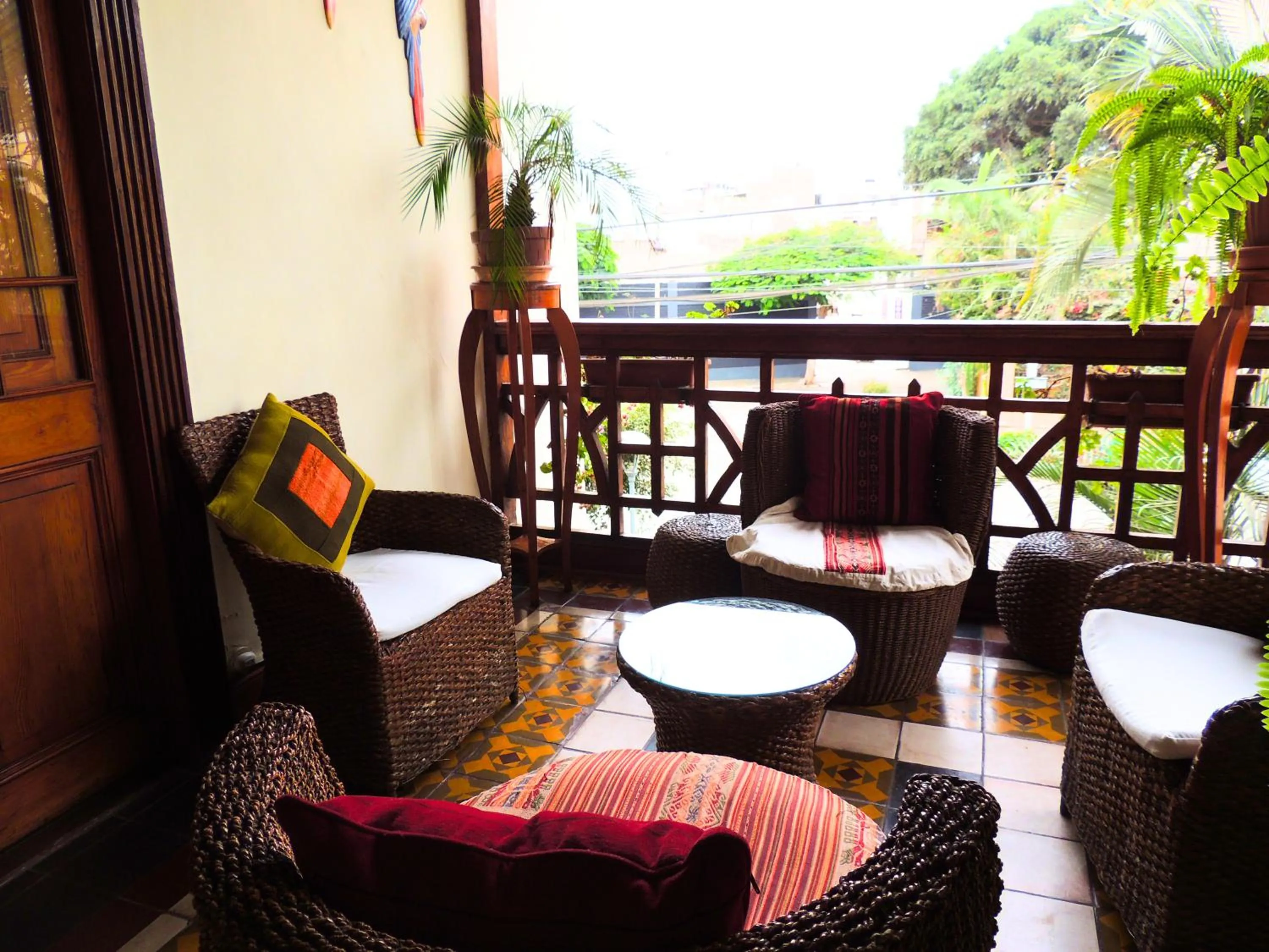 Balcony/Terrace in Lima Wari Hotel Boutique