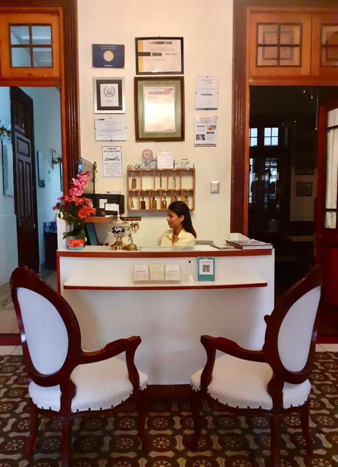 Lobby or reception in Lima Wari Hotel Boutique