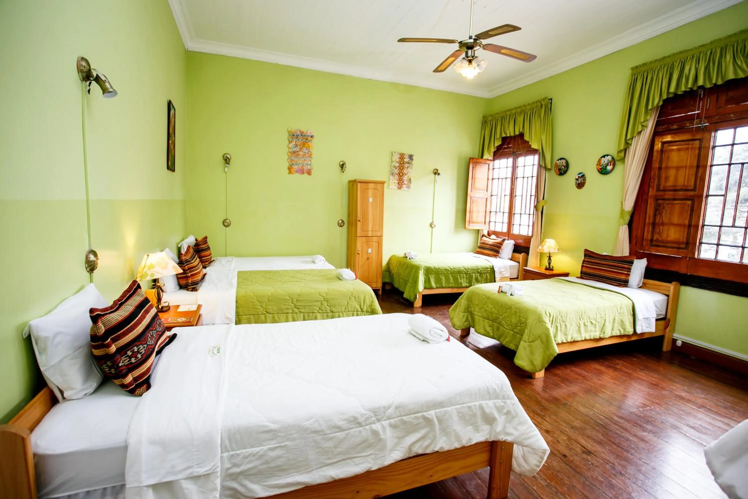 Bed in Lima Wari Hotel Boutique