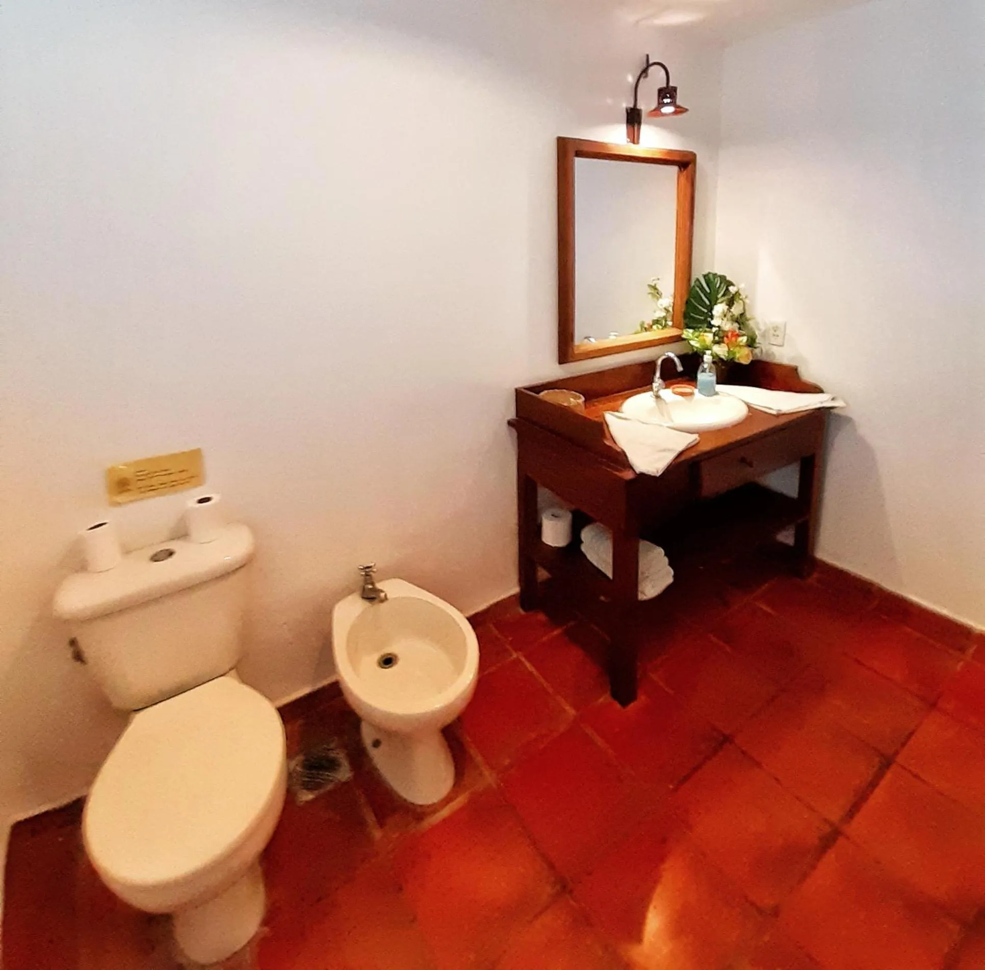 Bathroom in Pousada Fazenda Xaraés