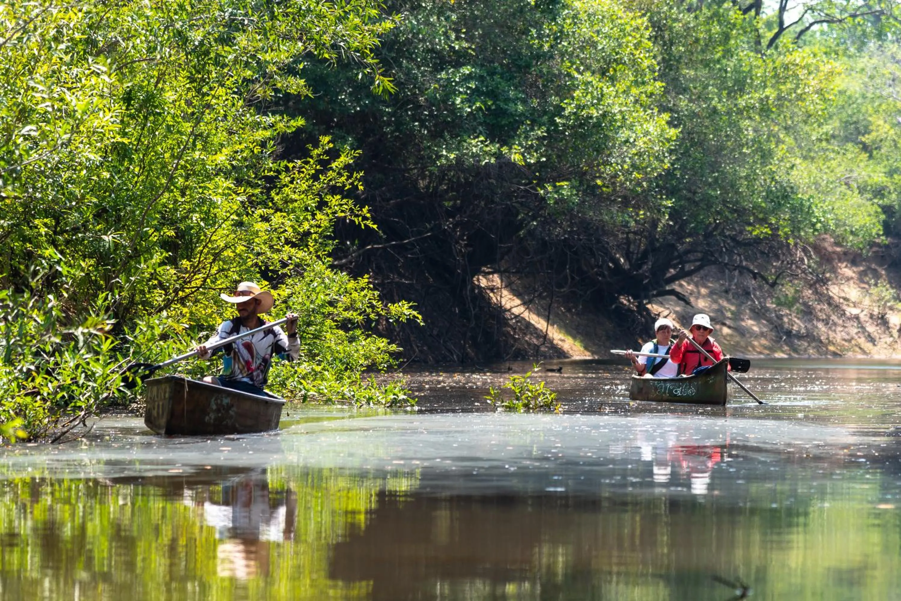 Canoeing in Pousada Fazenda Xaraés