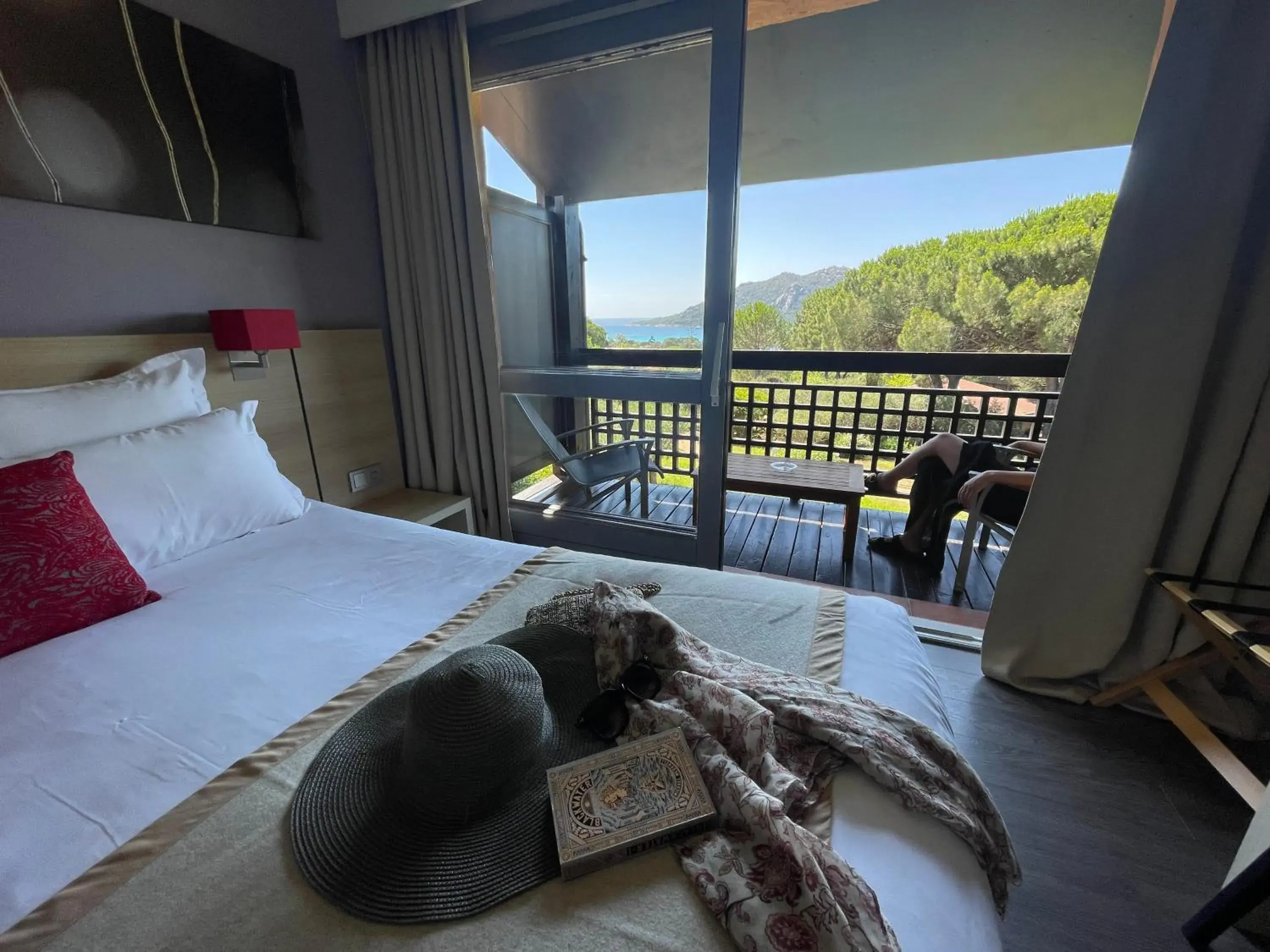 Double Room - Sea Side in Hôtel Castell'Verde Double Room - Sea Side in Hôtel Castell'Verde