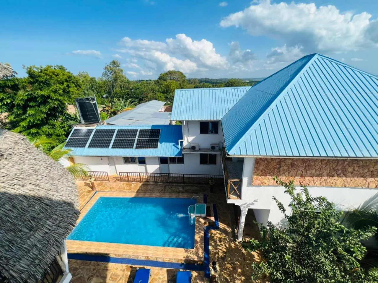 Bird's eye view in Boshowa Villas