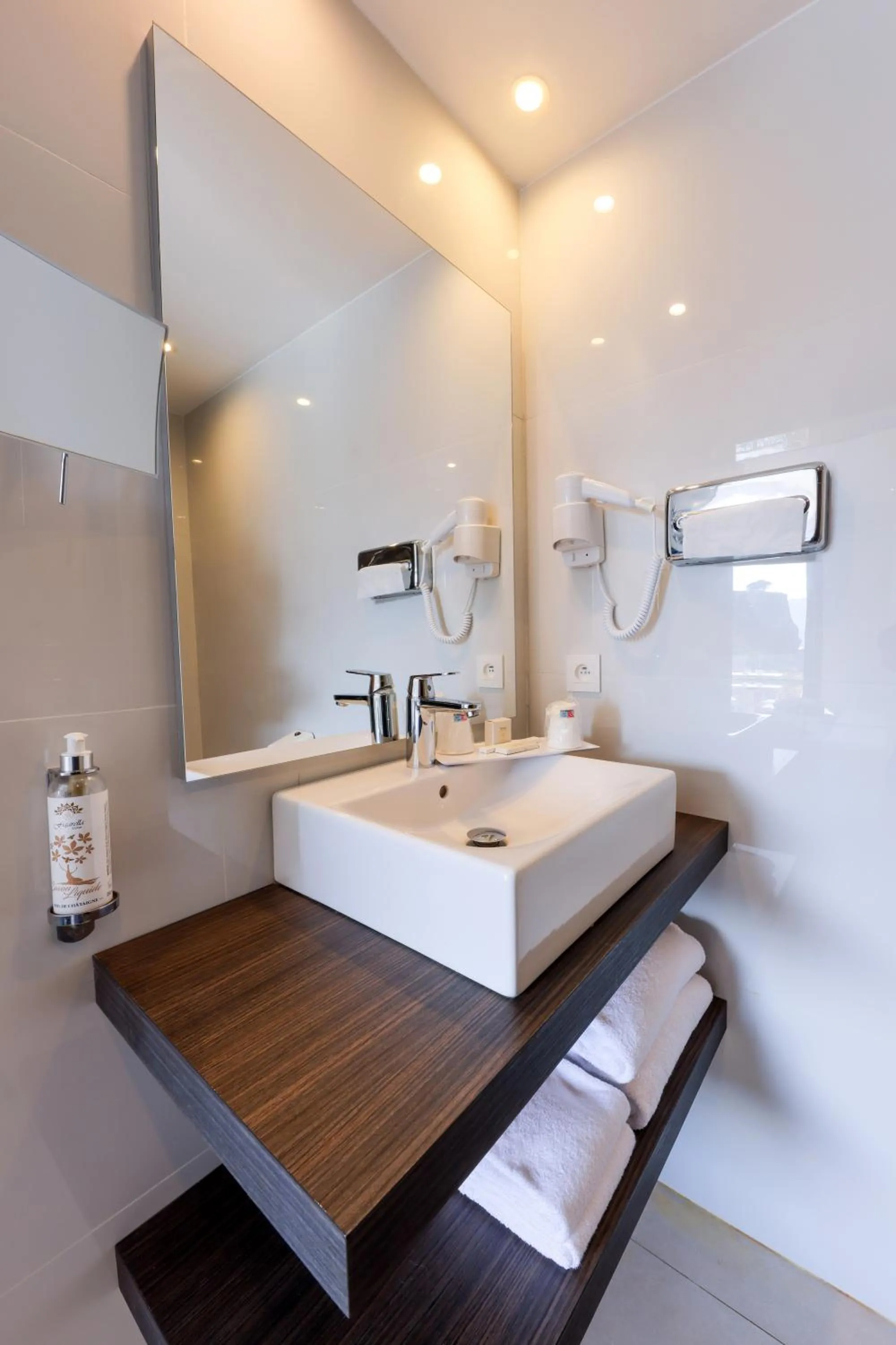 Shower in Hotel Saint Christophe