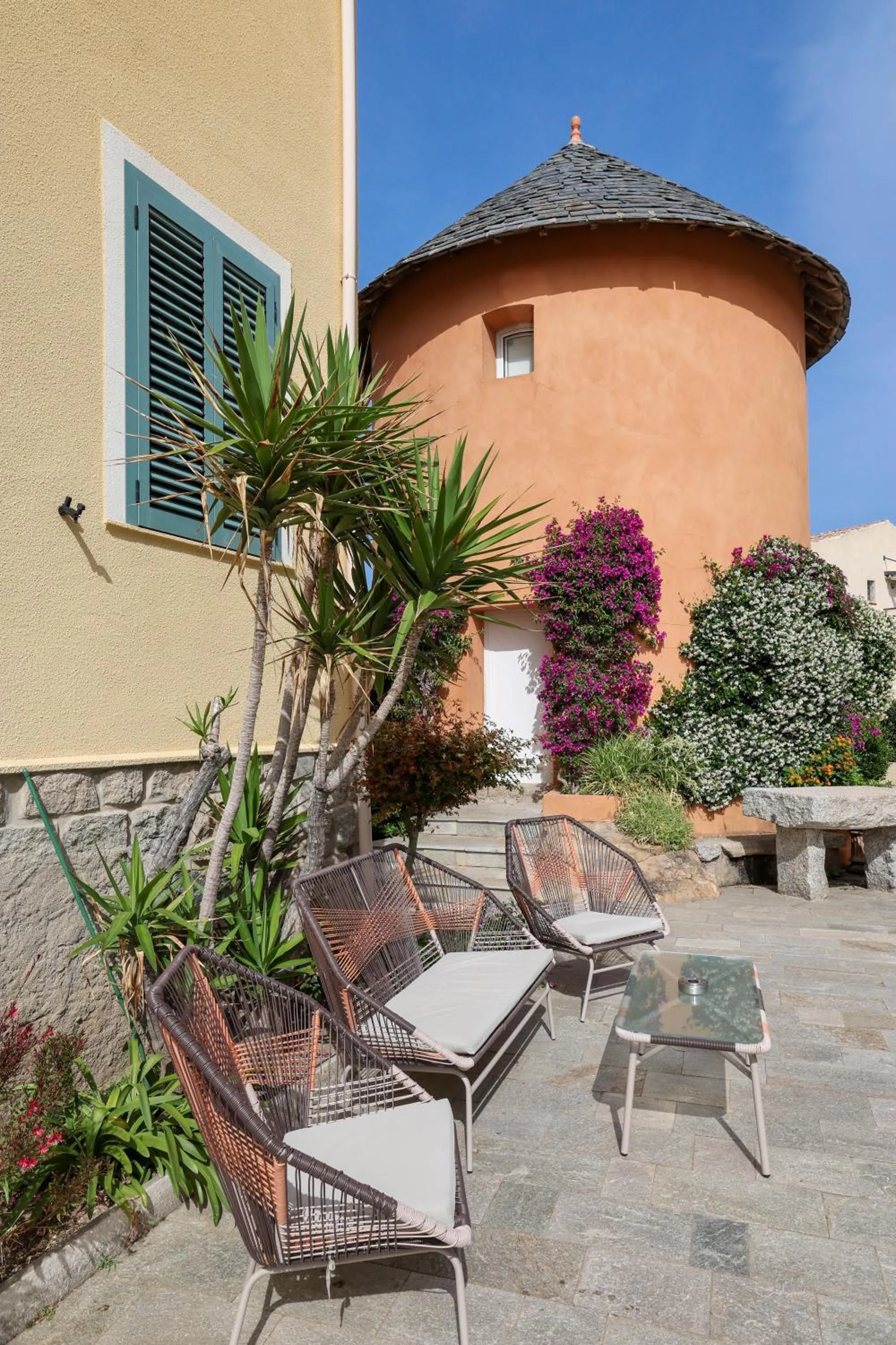 Balcony/Terrace in Hotel Saint Christophe