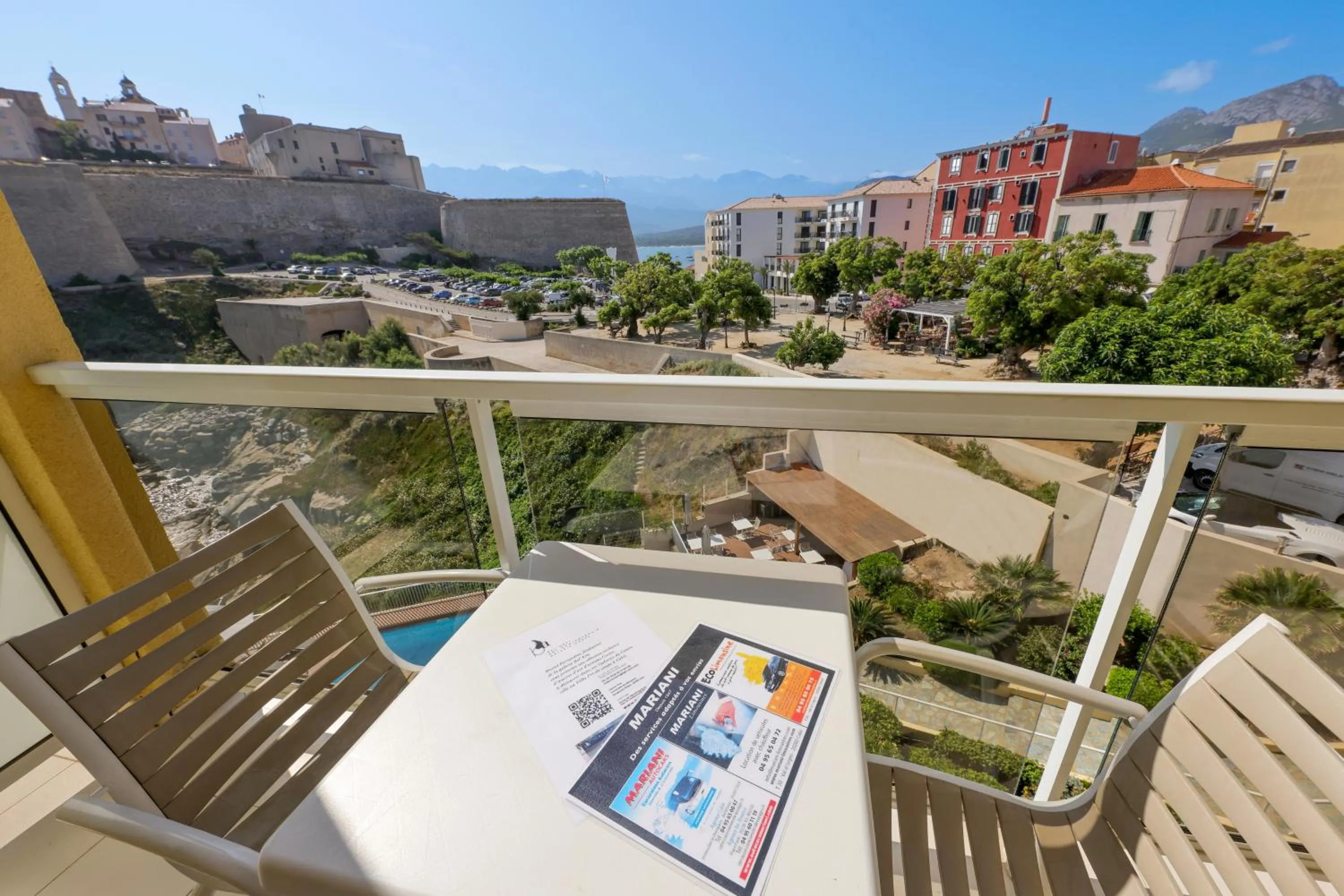 Balcony/Terrace in Hotel Saint Christophe