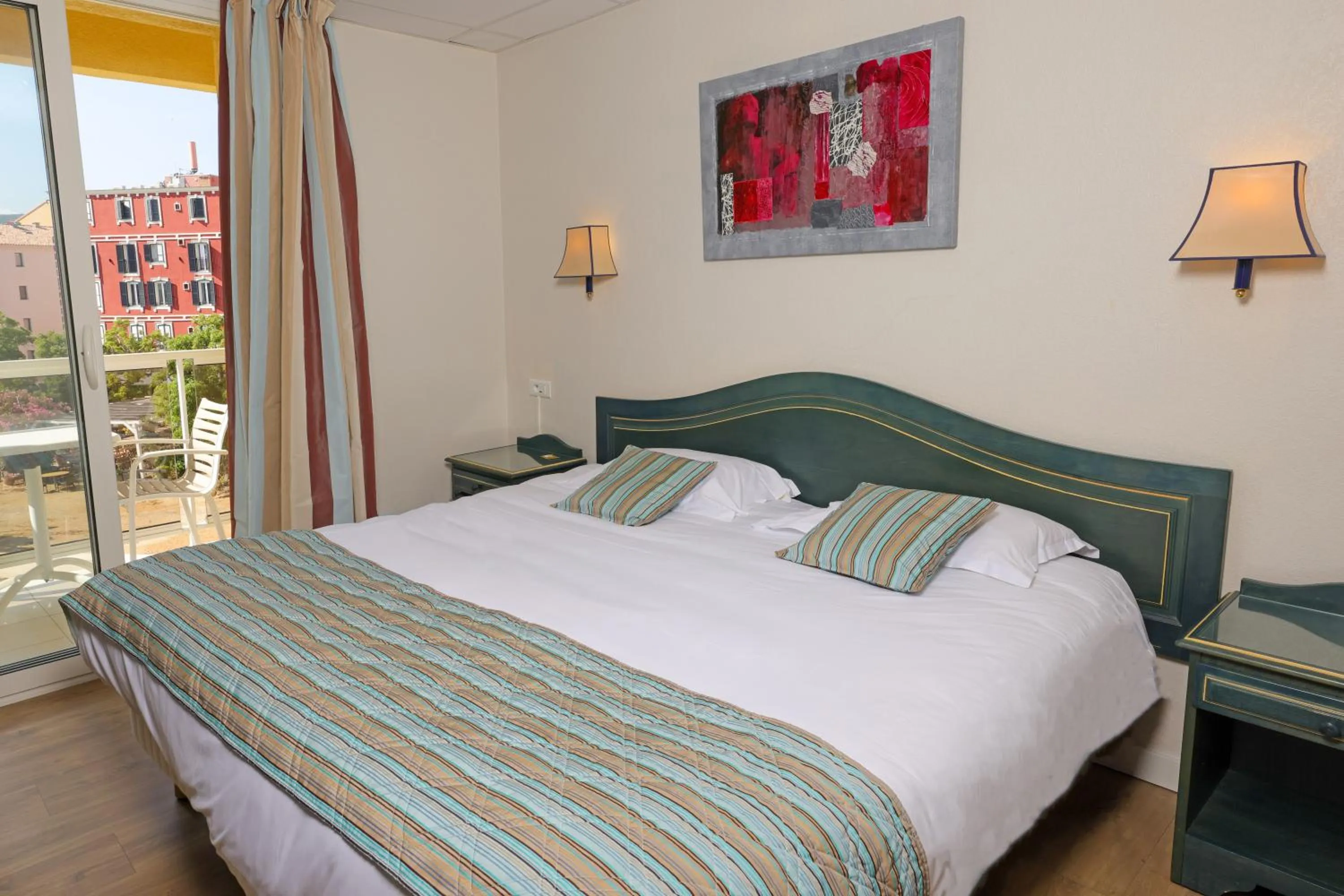 Photo of the whole room, Bed in Hotel Saint Christophe