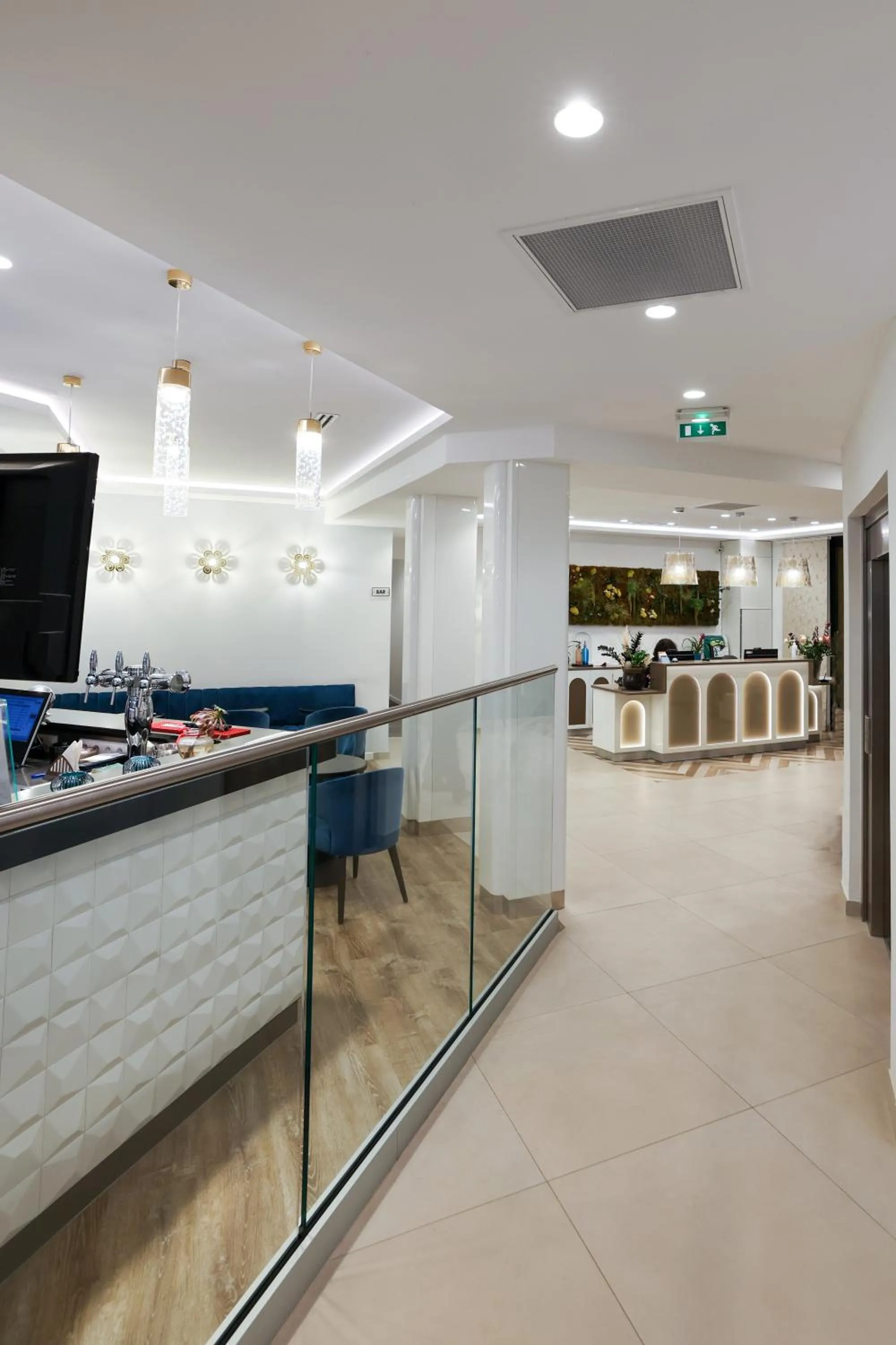 Lobby or reception in Hotel Saint Christophe