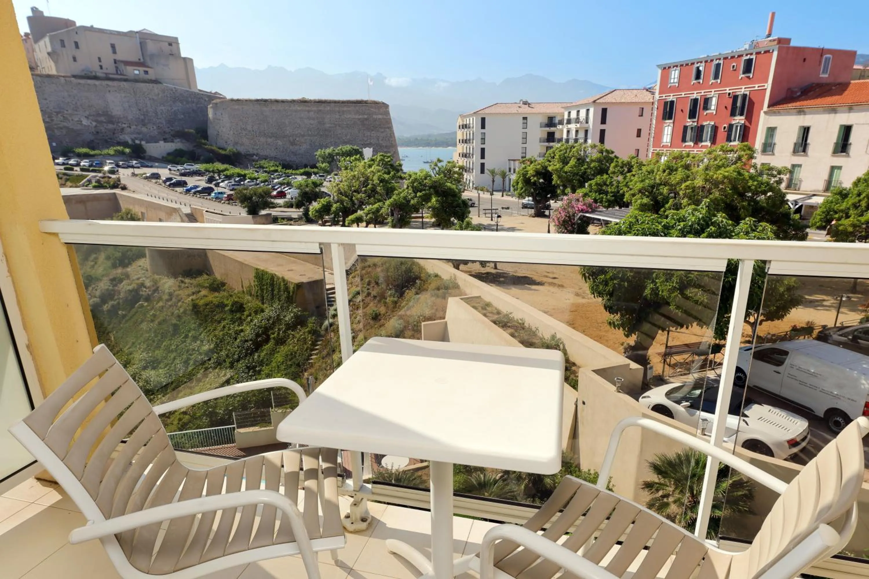 Balcony/Terrace in Hotel Saint Christophe