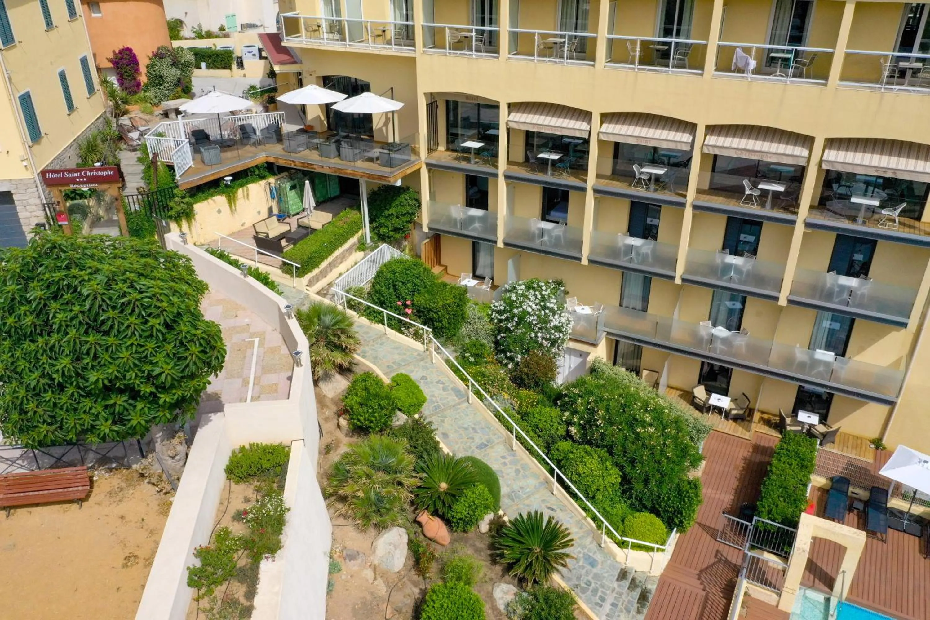 Property building in Hotel Saint Christophe