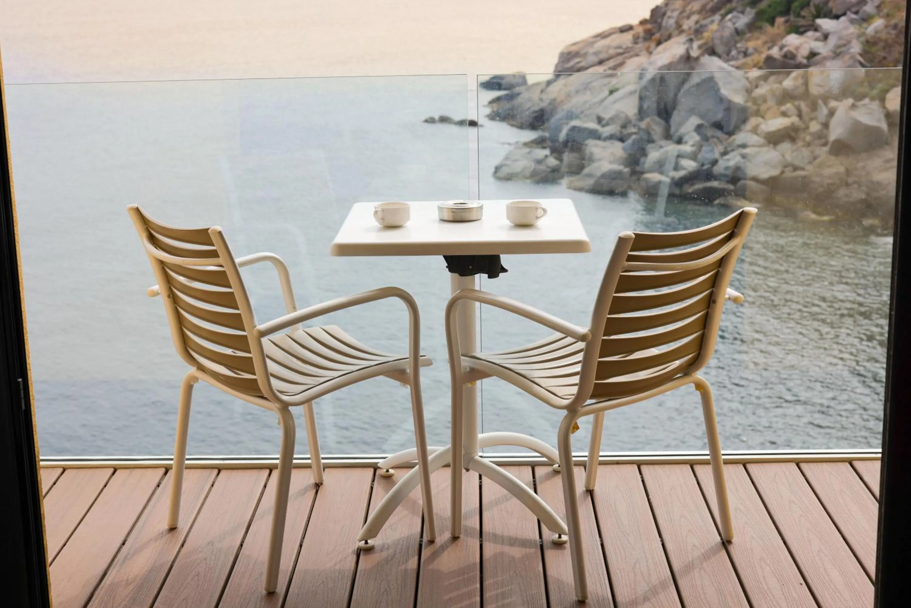 Balcony/Terrace in Hotel Saint Christophe