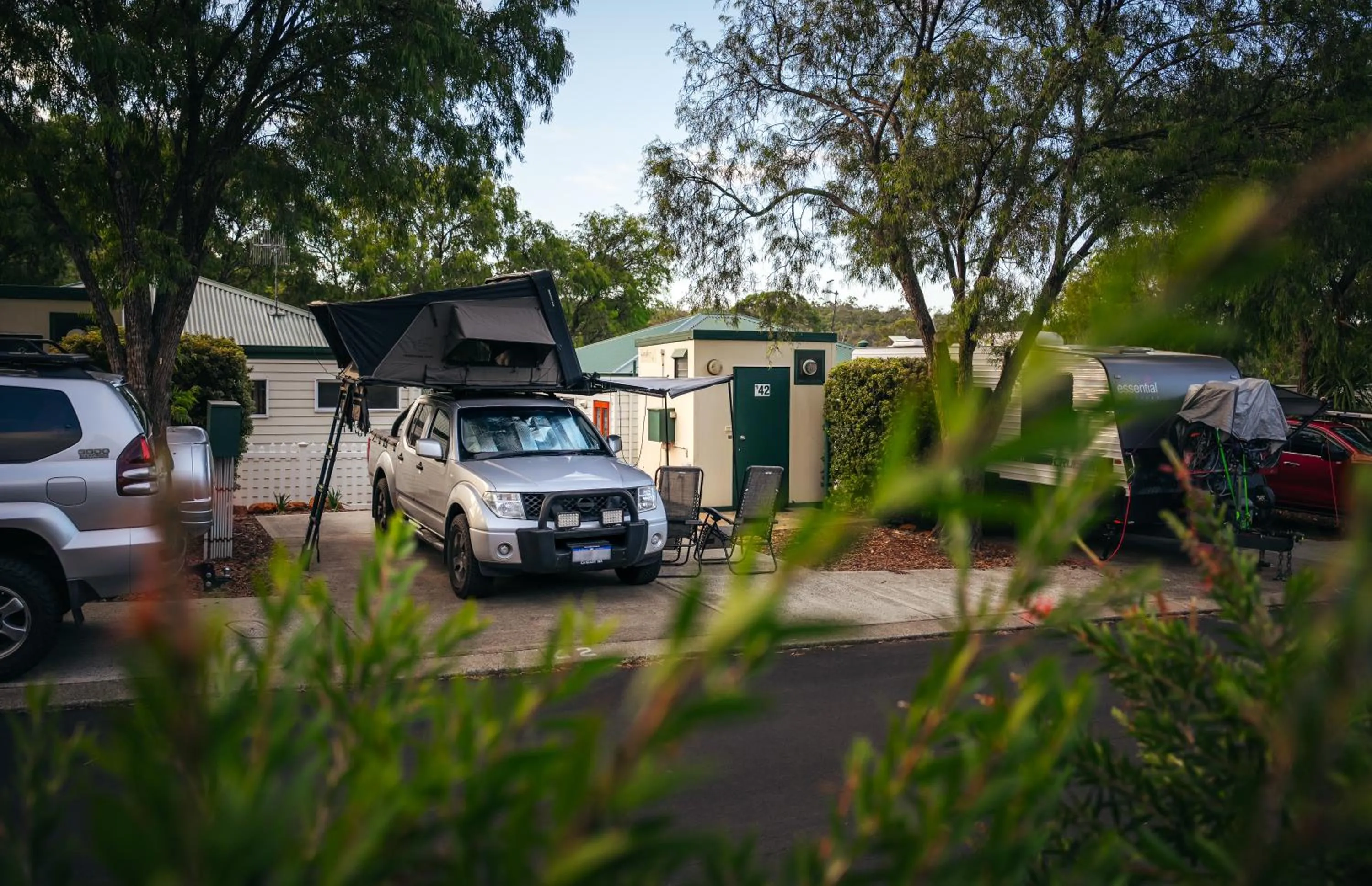 Property building in Riverview Tourist Park