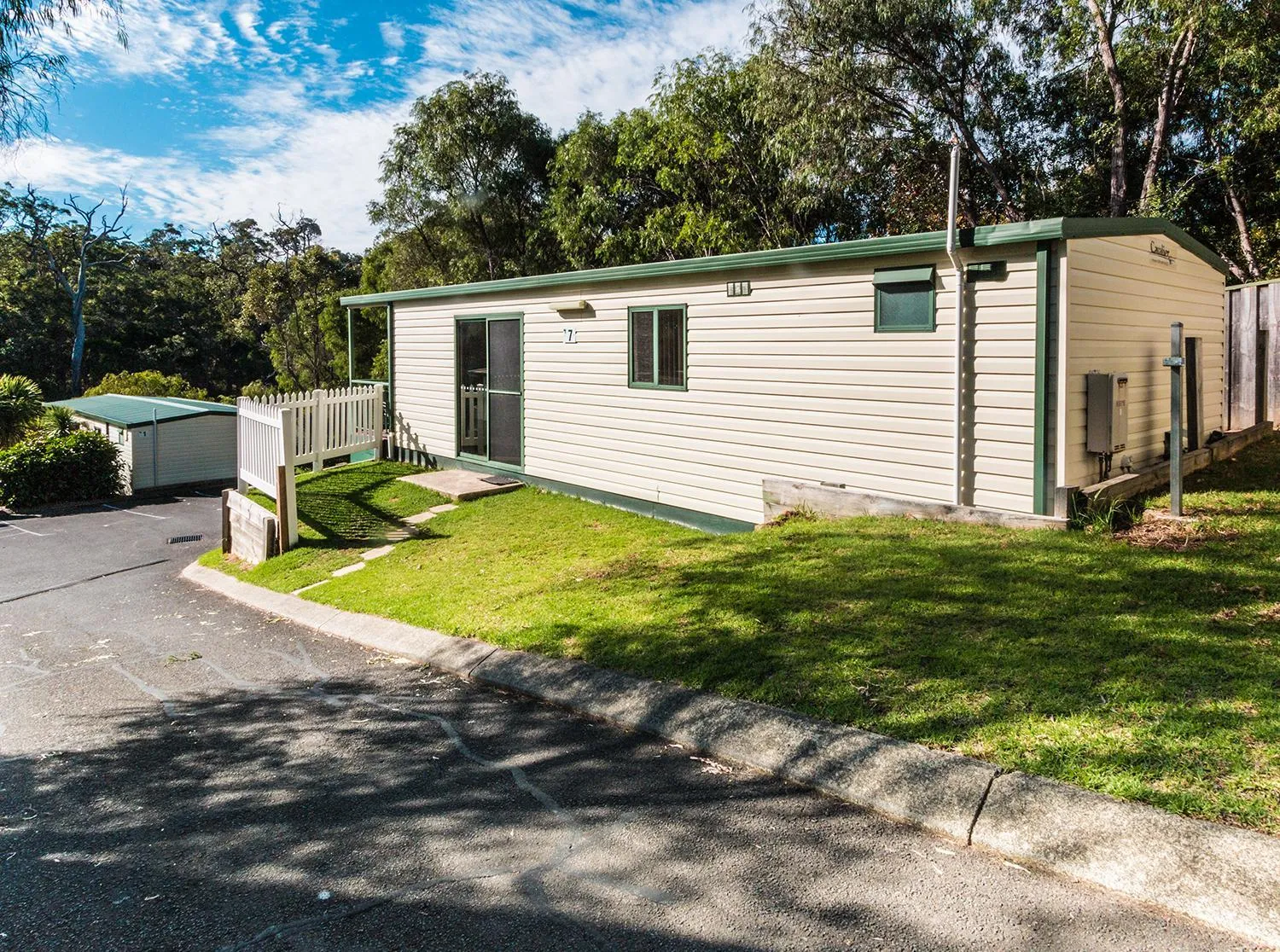 River view in Riverview Tourist Park