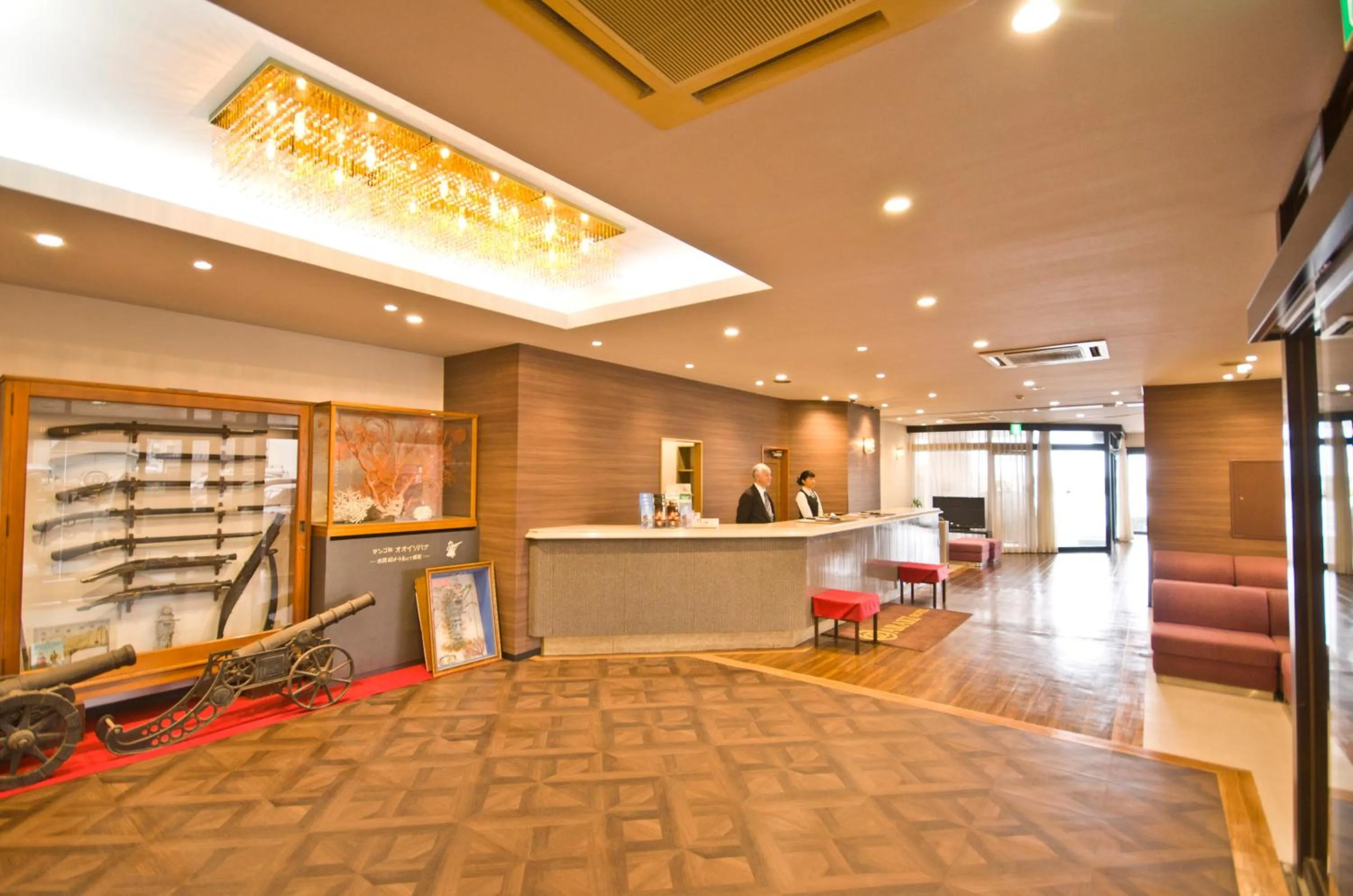 Lobby or reception in Tanegashima Araki Hotel