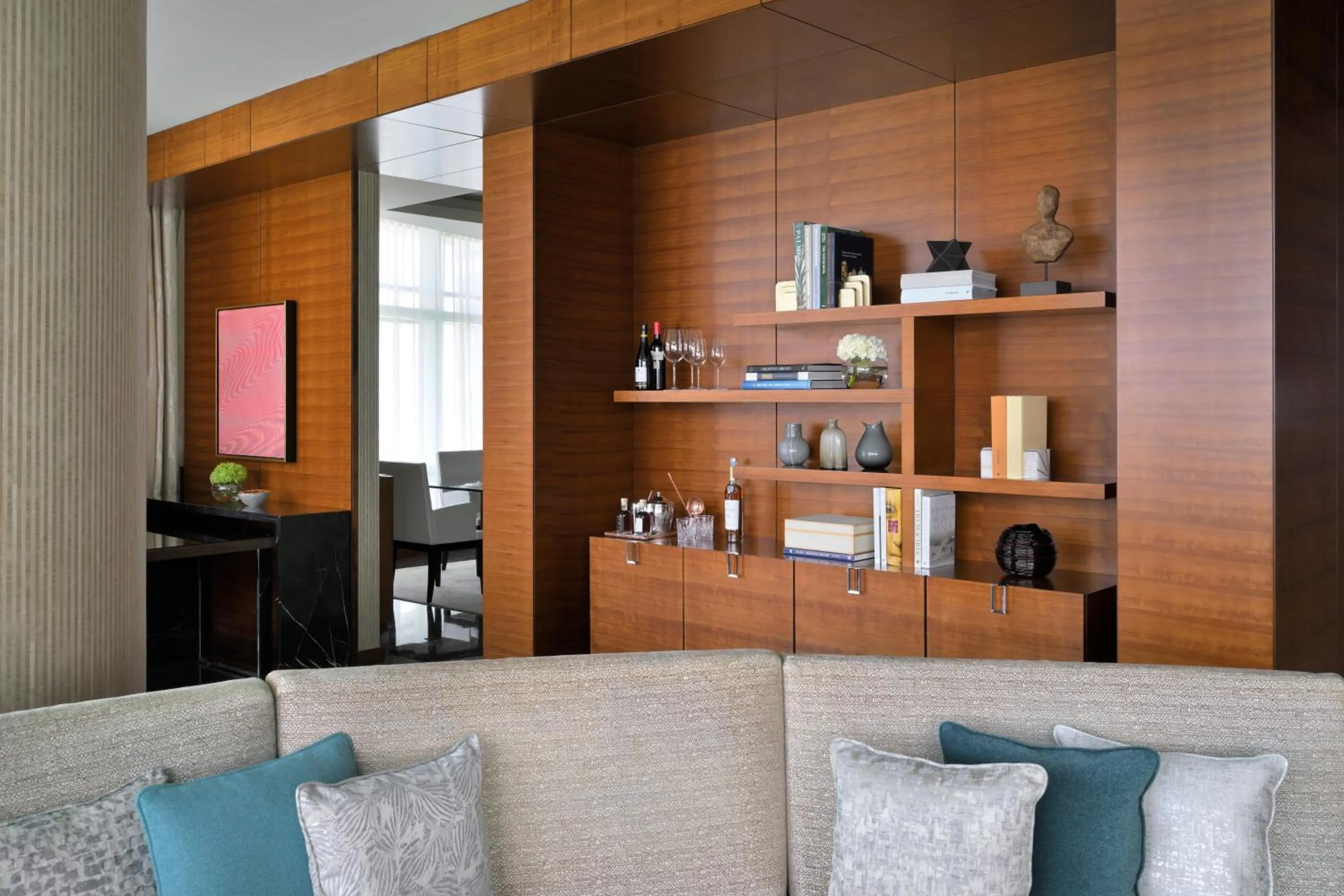 Living room in Rosewood Abu Dhabi