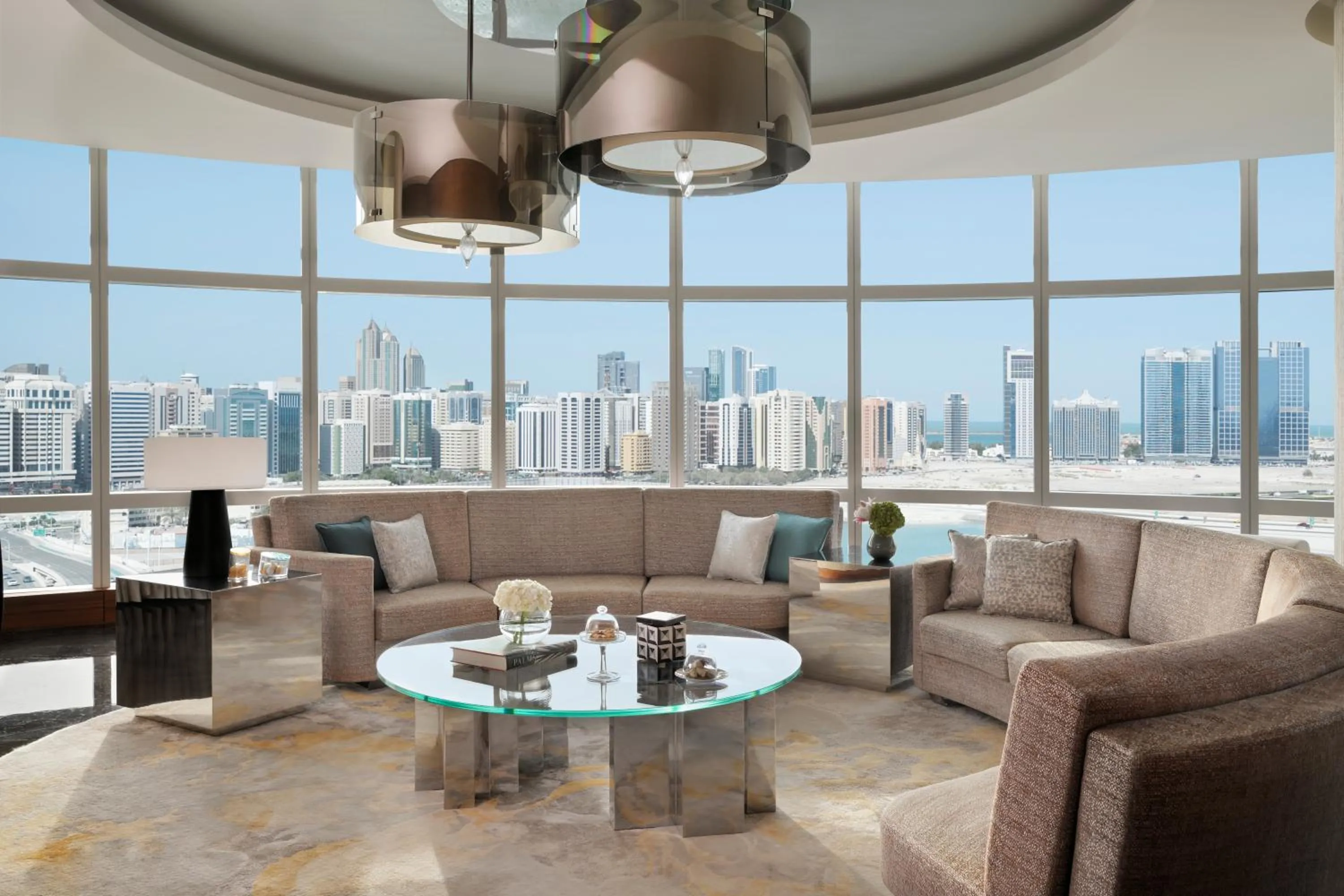 Living room in Rosewood Abu Dhabi