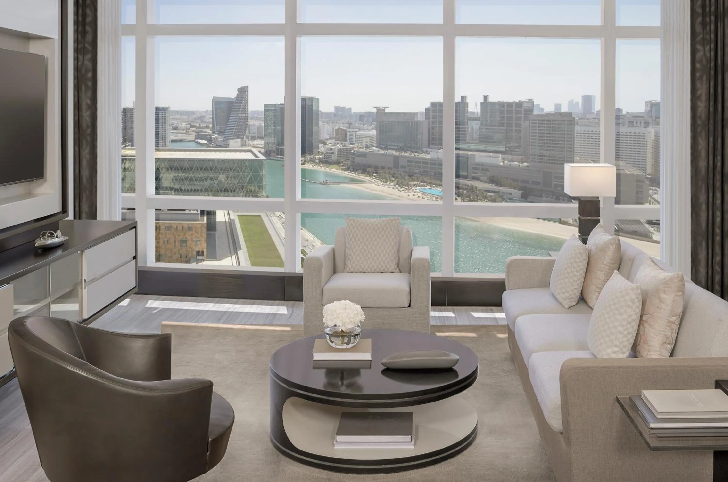 Living room in Rosewood Abu Dhabi