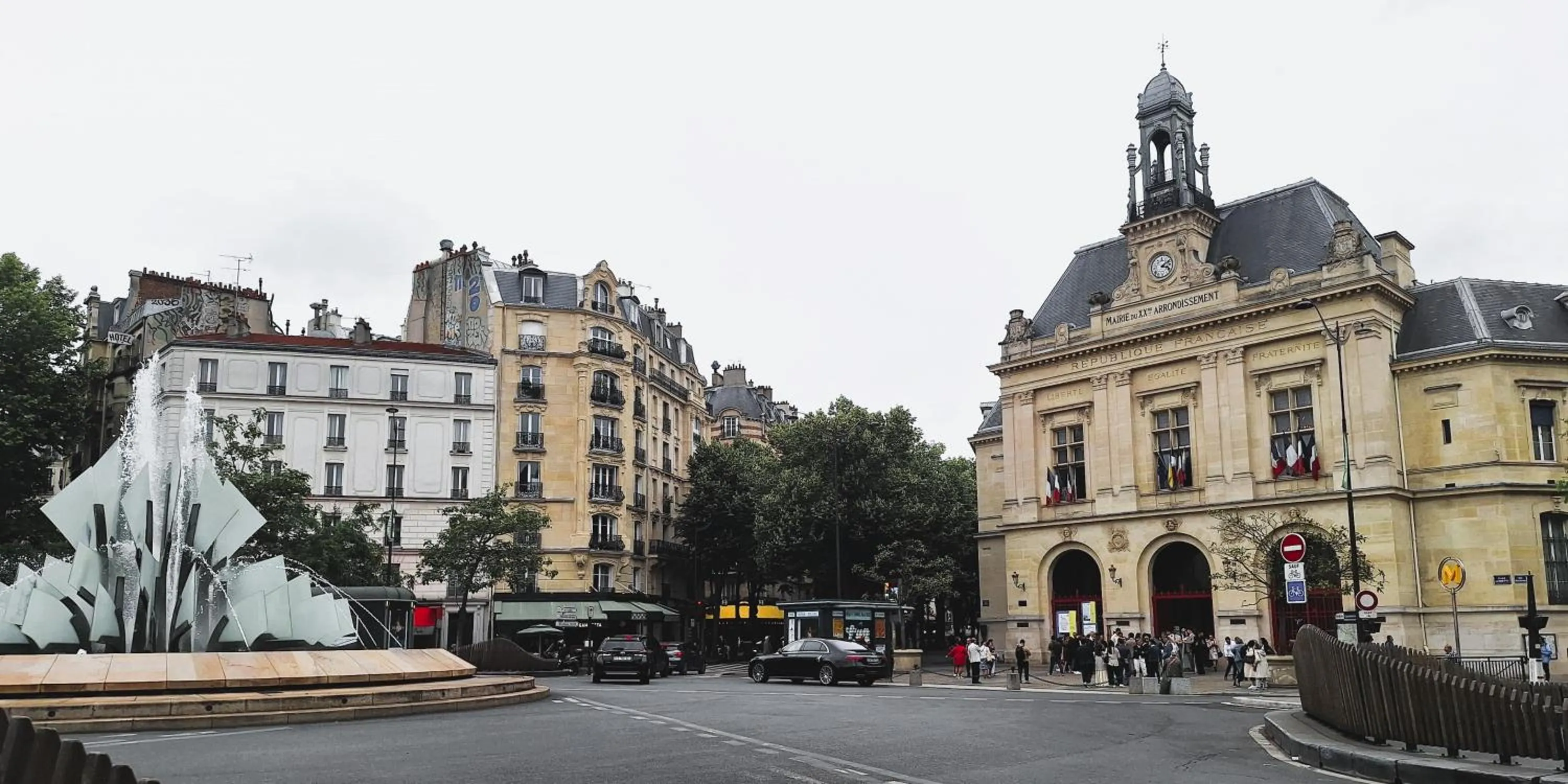 Nearby landmark in Hipotel Paris Gambetta République