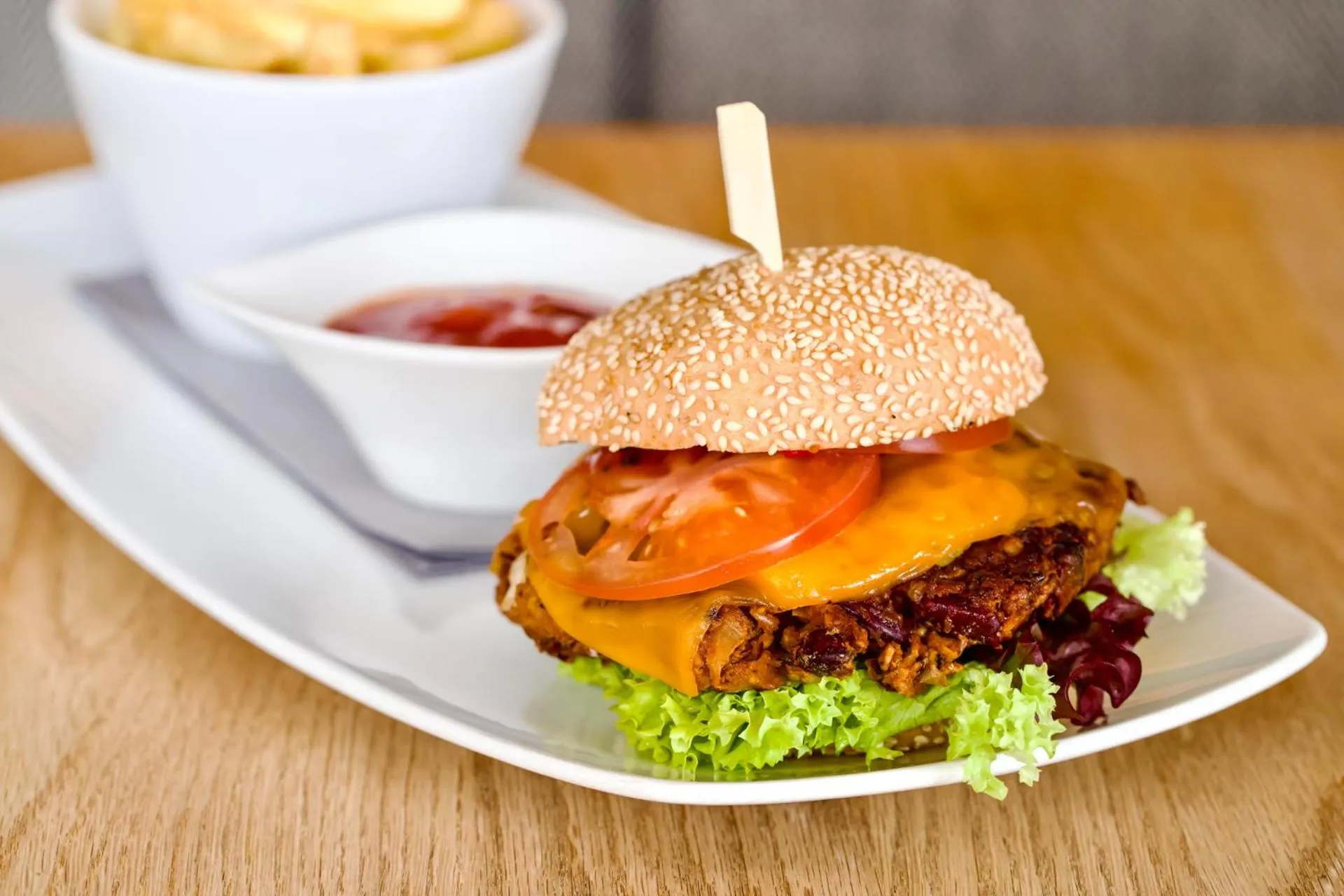 Food close-up in Hotel Zeitgeist Vienna Hauptbahnhof