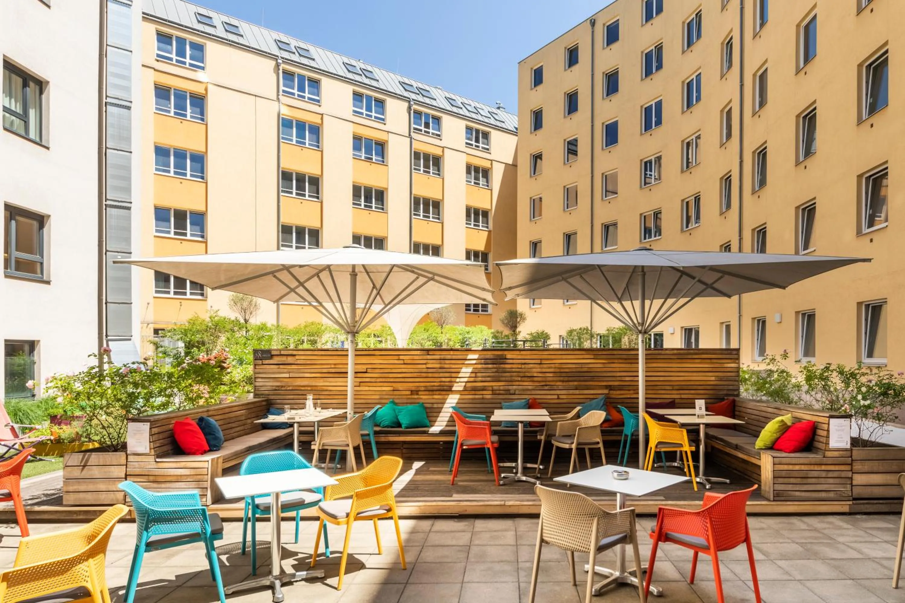 Restaurant/places to eat in Hotel Zeitgeist Vienna Hauptbahnhof