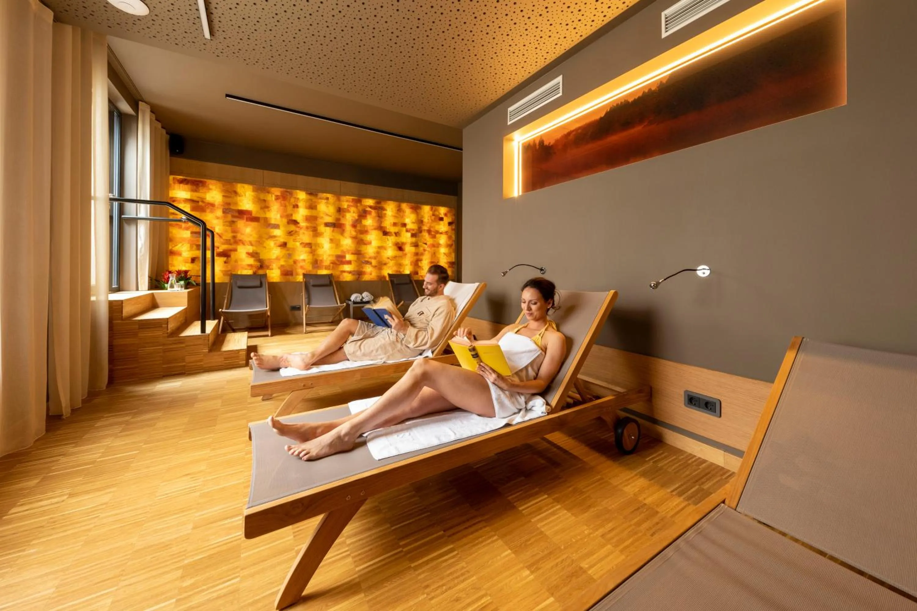 Sauna in Hotel Zeitgeist Vienna Hauptbahnhof