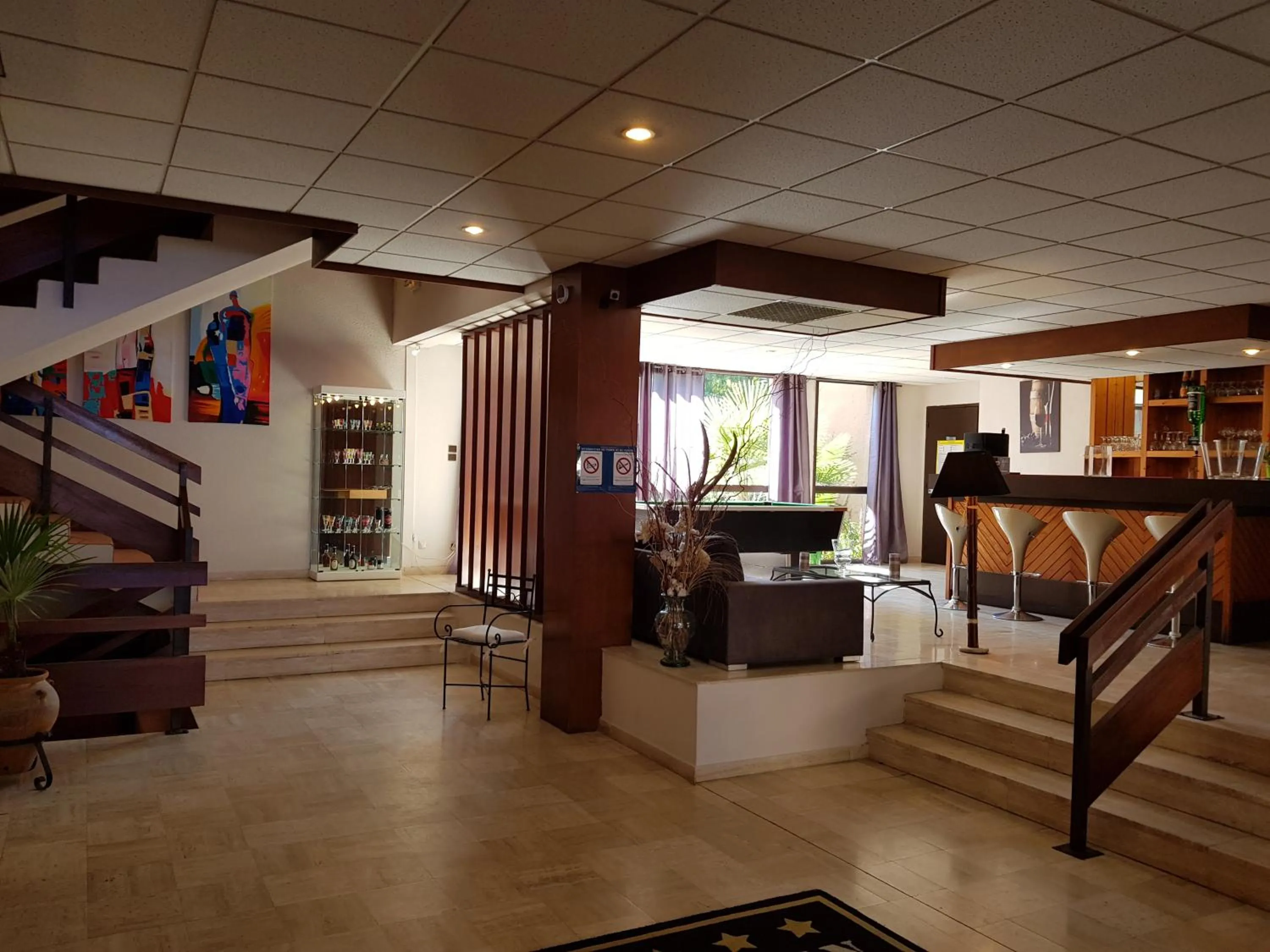 Lounge or bar in Hotel - Restaurant de la Paix