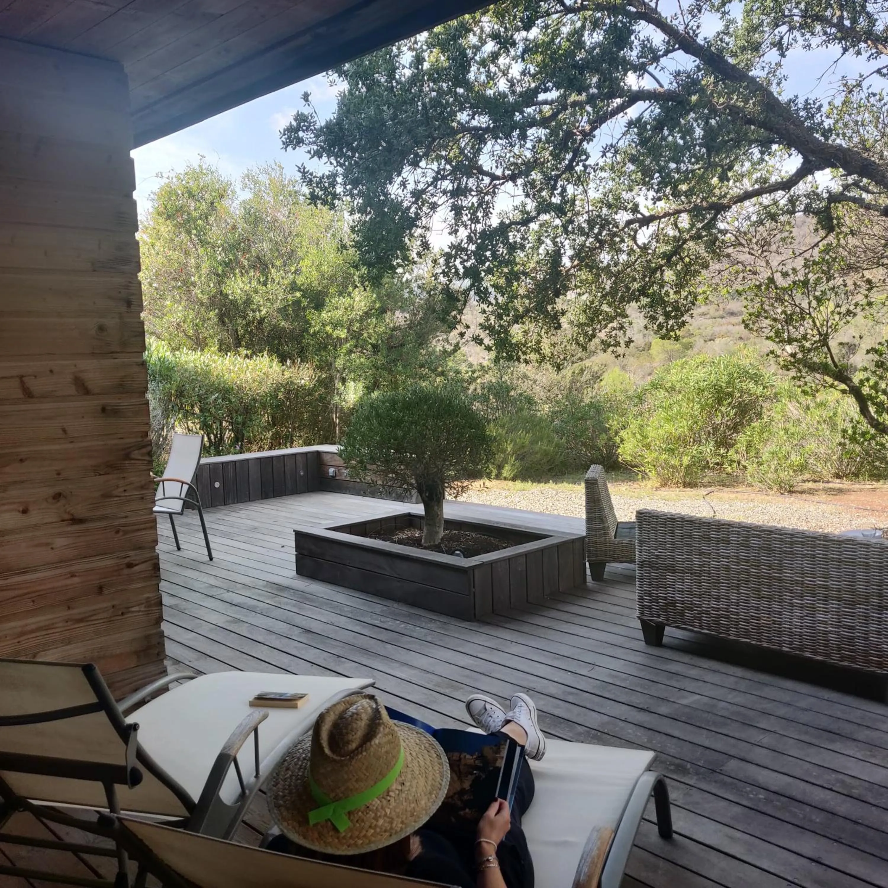 Patio in Résidence Cala Sultana