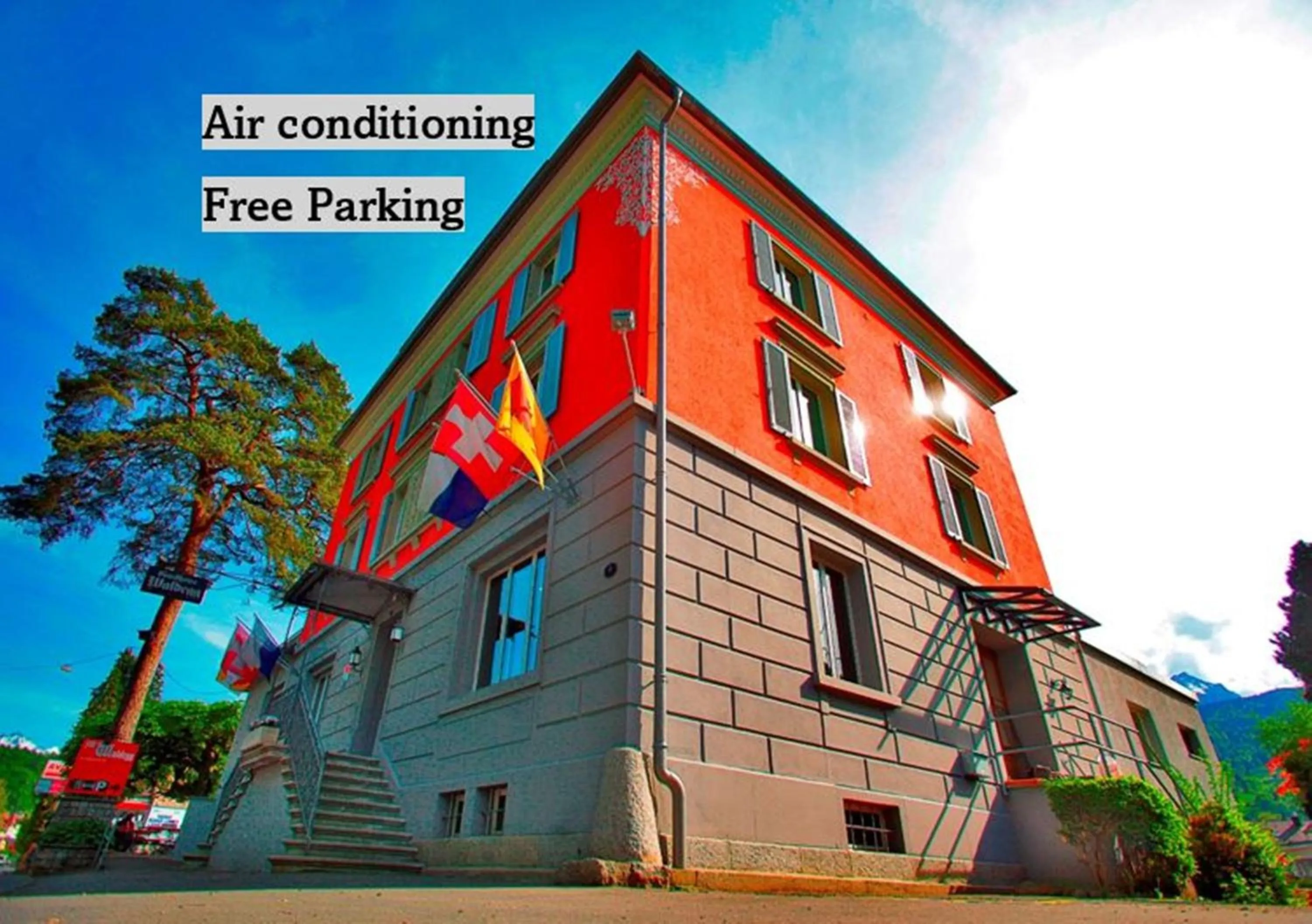 Property building in Boutique Hotel Waldegg - Self-Check-in