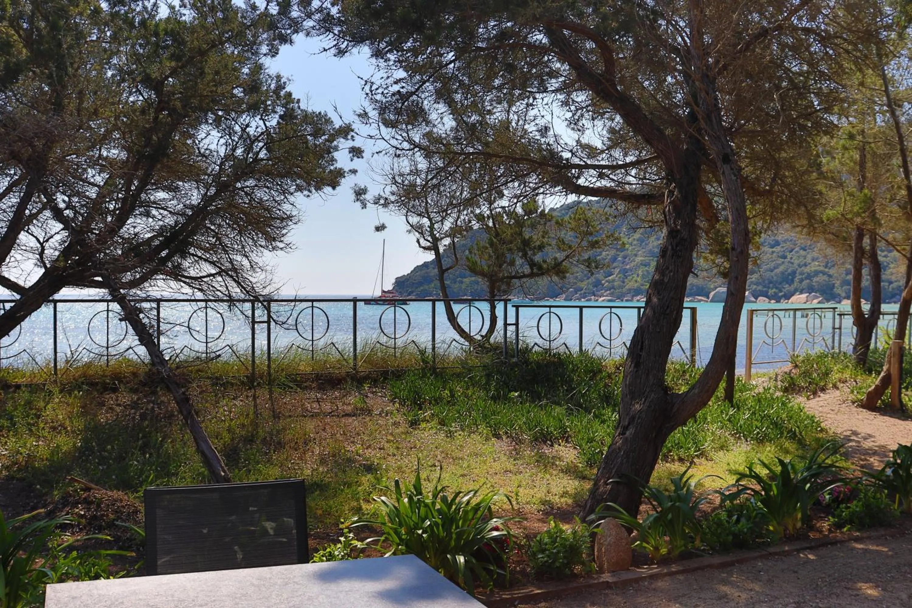 Sea view in Hôtel & Lodges Moby Dick