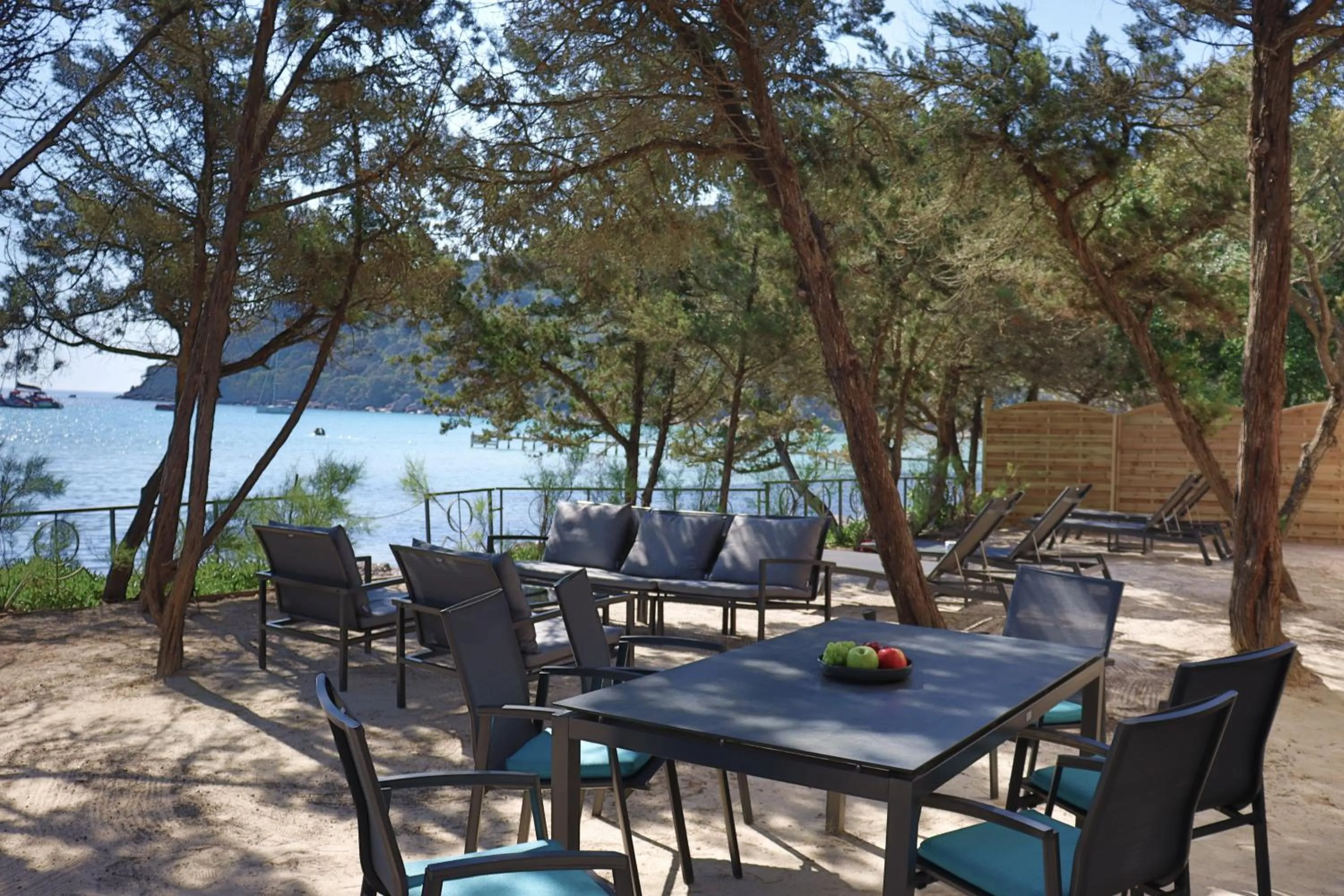 Living room in Hôtel & Lodges Moby Dick