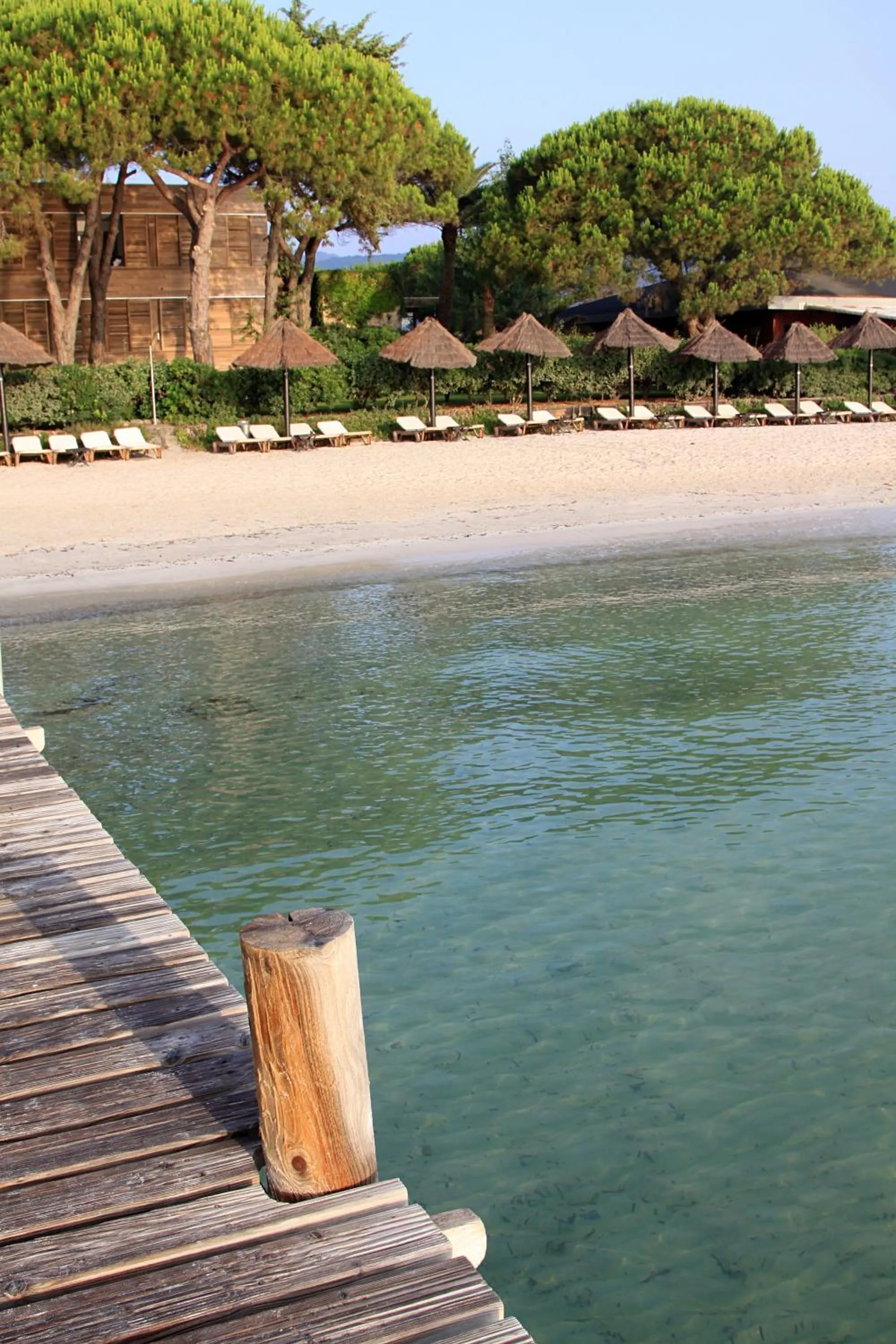 Beach in Hôtel & Lodges Moby Dick