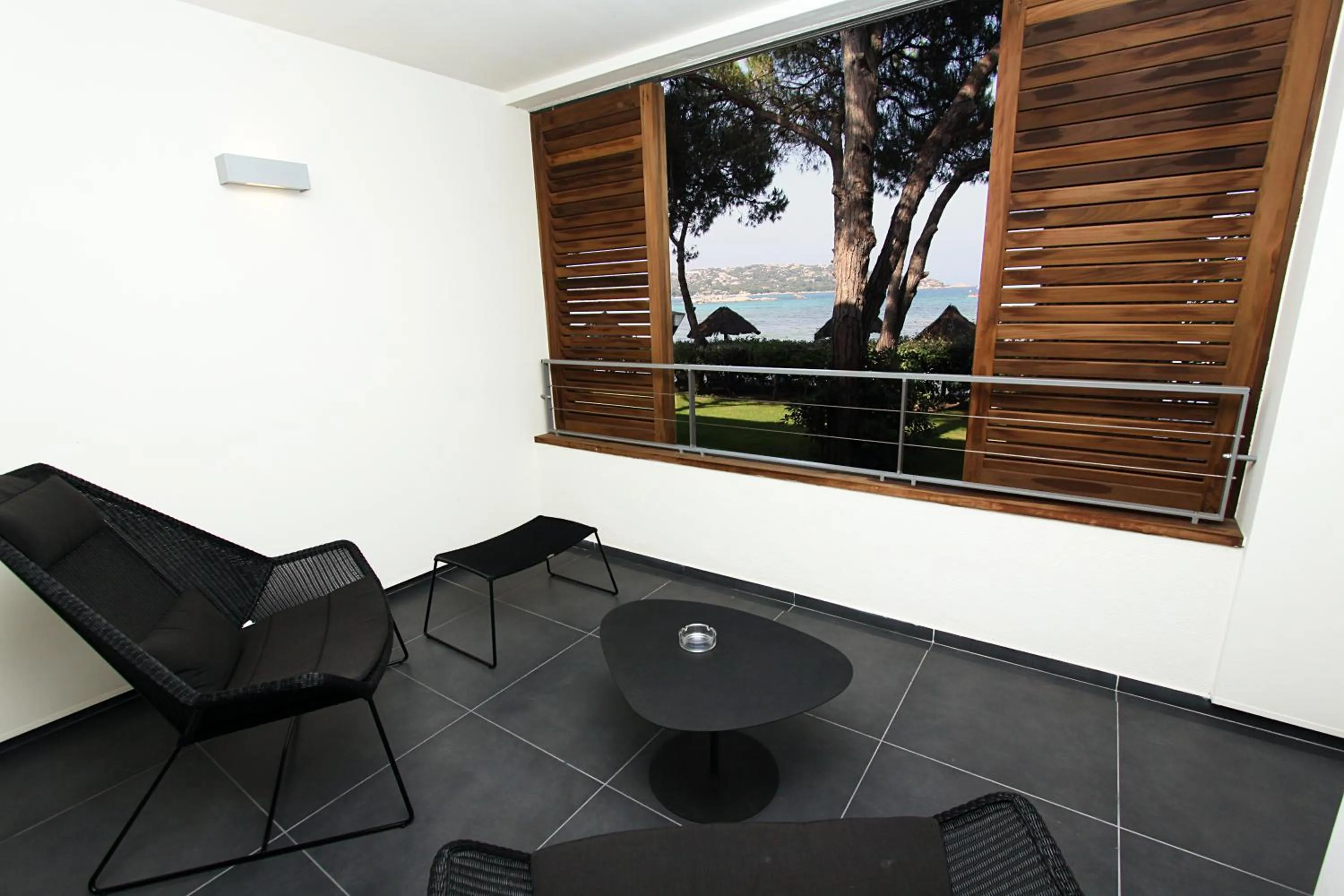 Seating area in Hôtel & Lodges Moby Dick