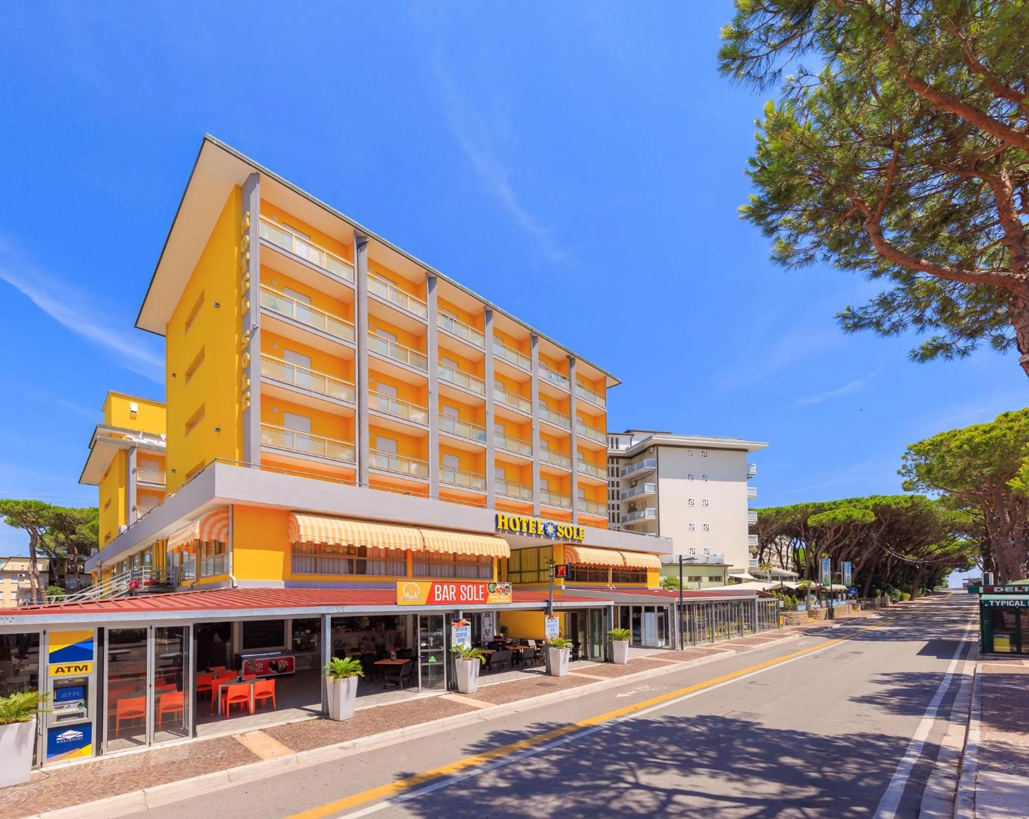 Facade/entrance in Hotel Sole