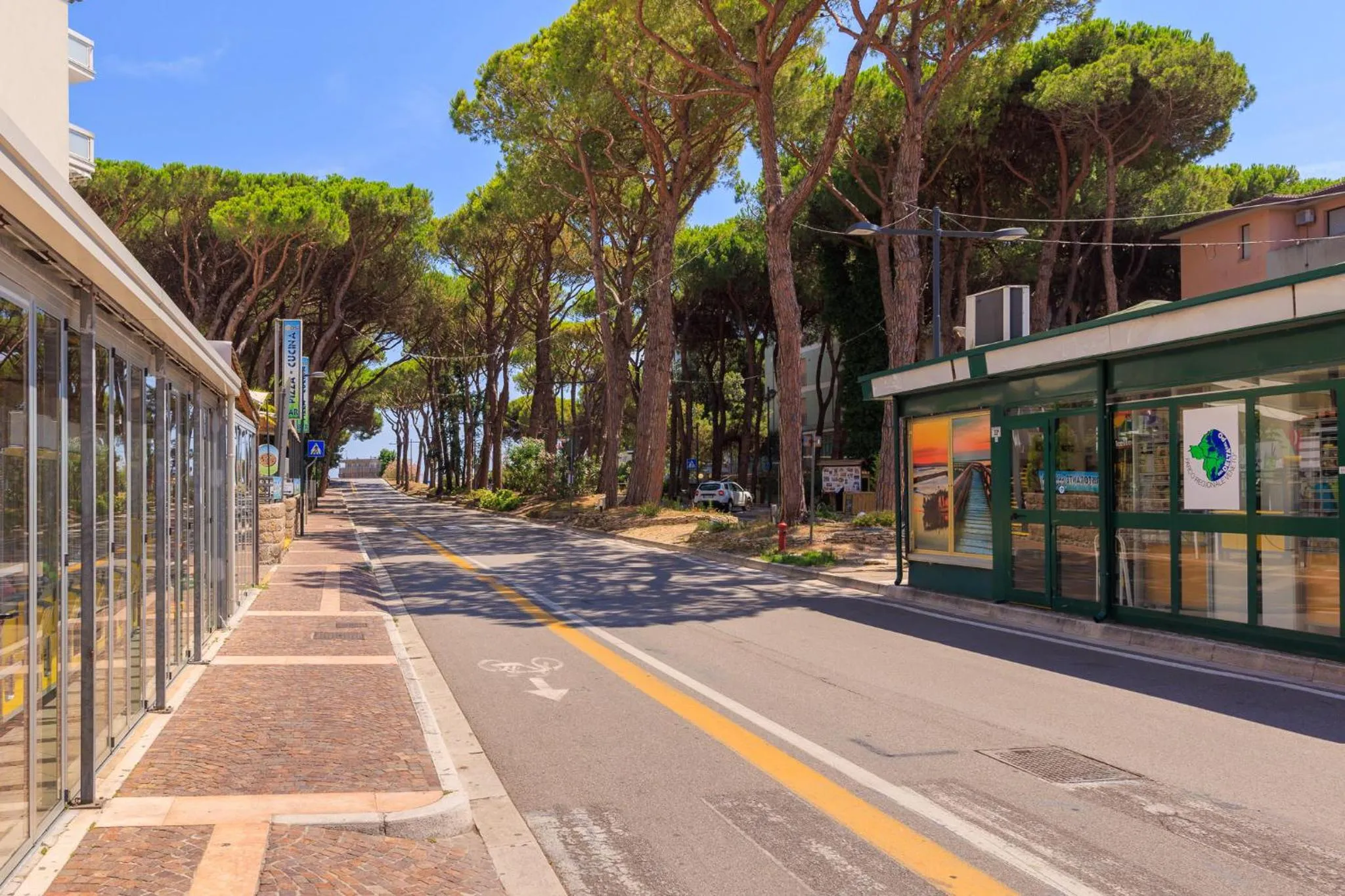Street view in Hotel Sole