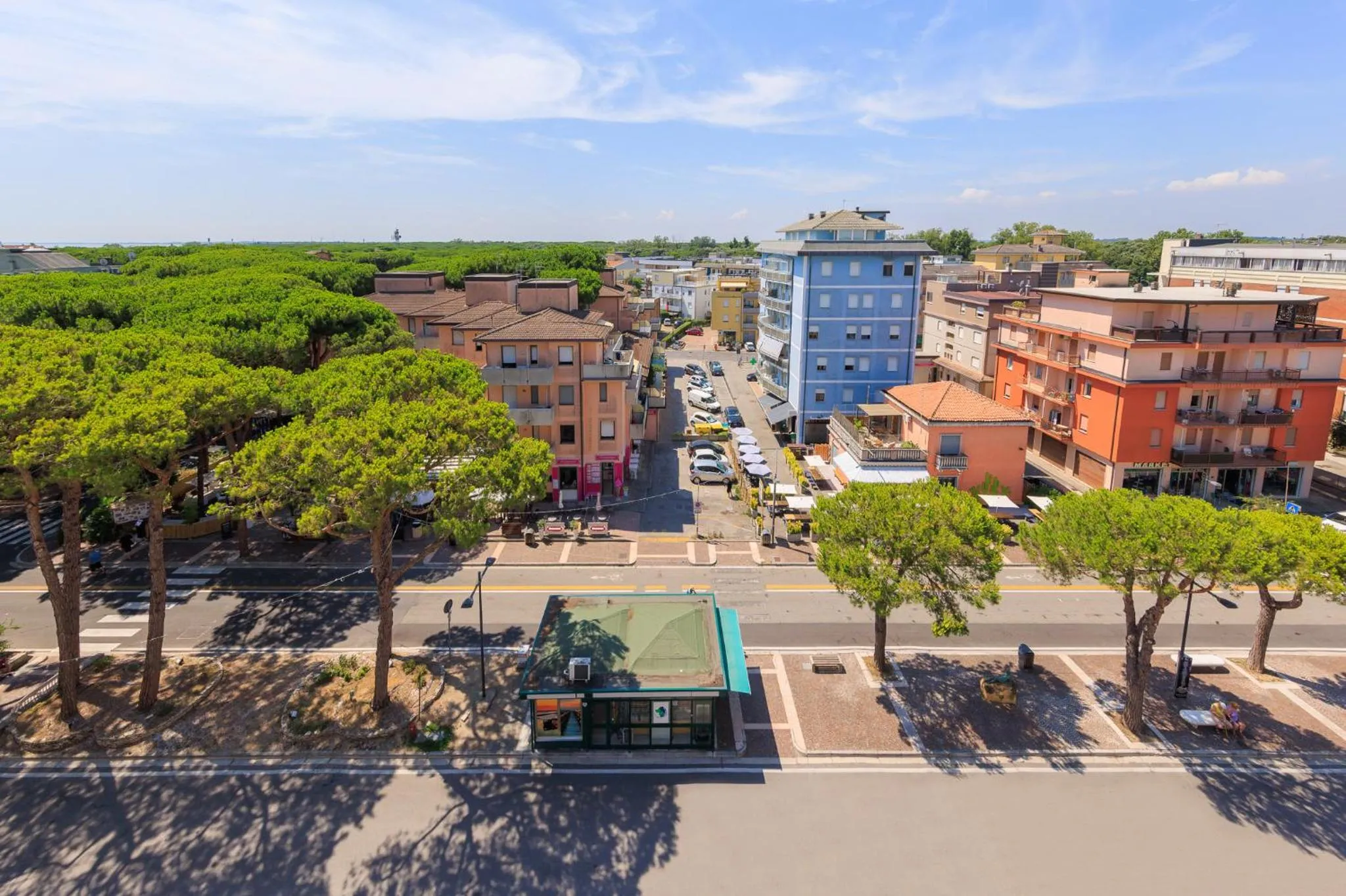 Street view in Hotel Sole