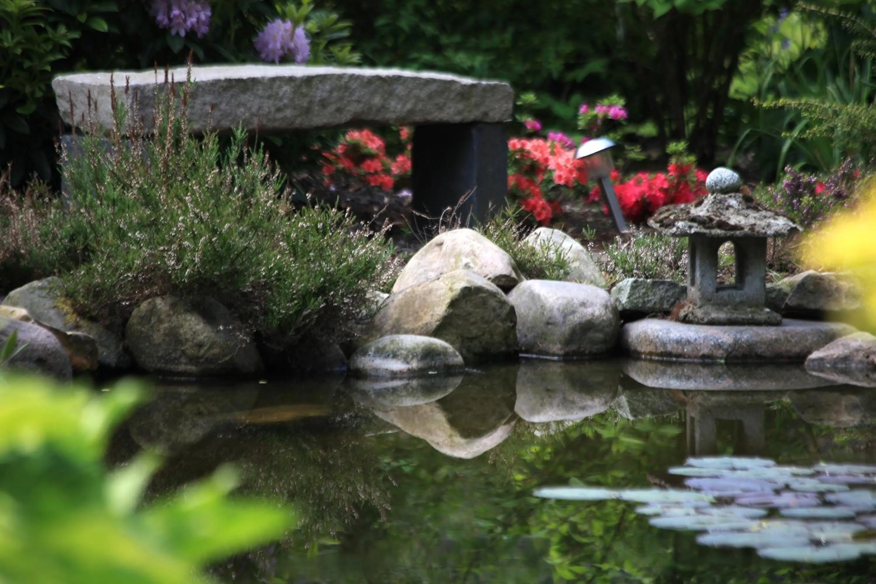 Garden in Bed & Breakfast Horsens