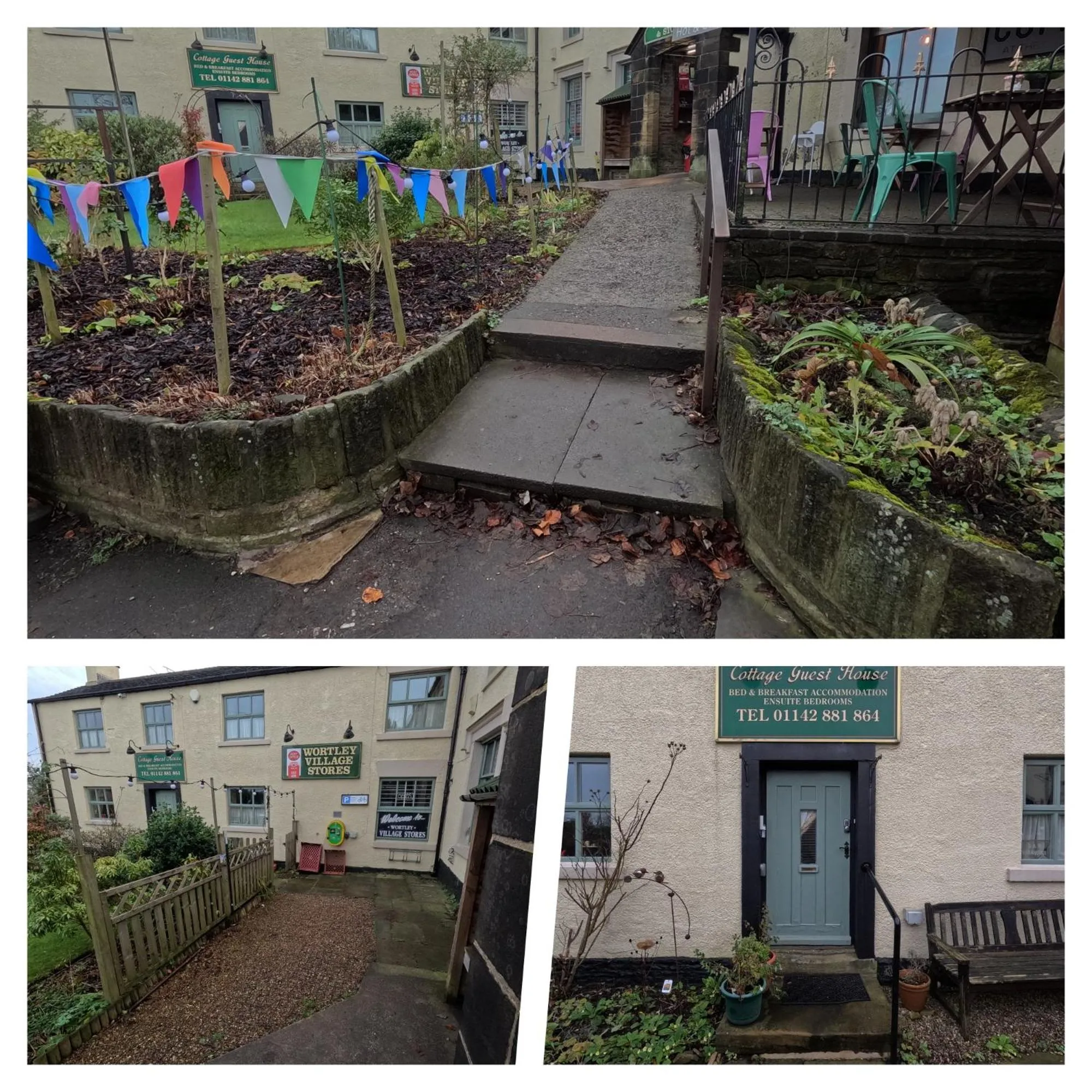 Property building in Wortley Cottage Guest House