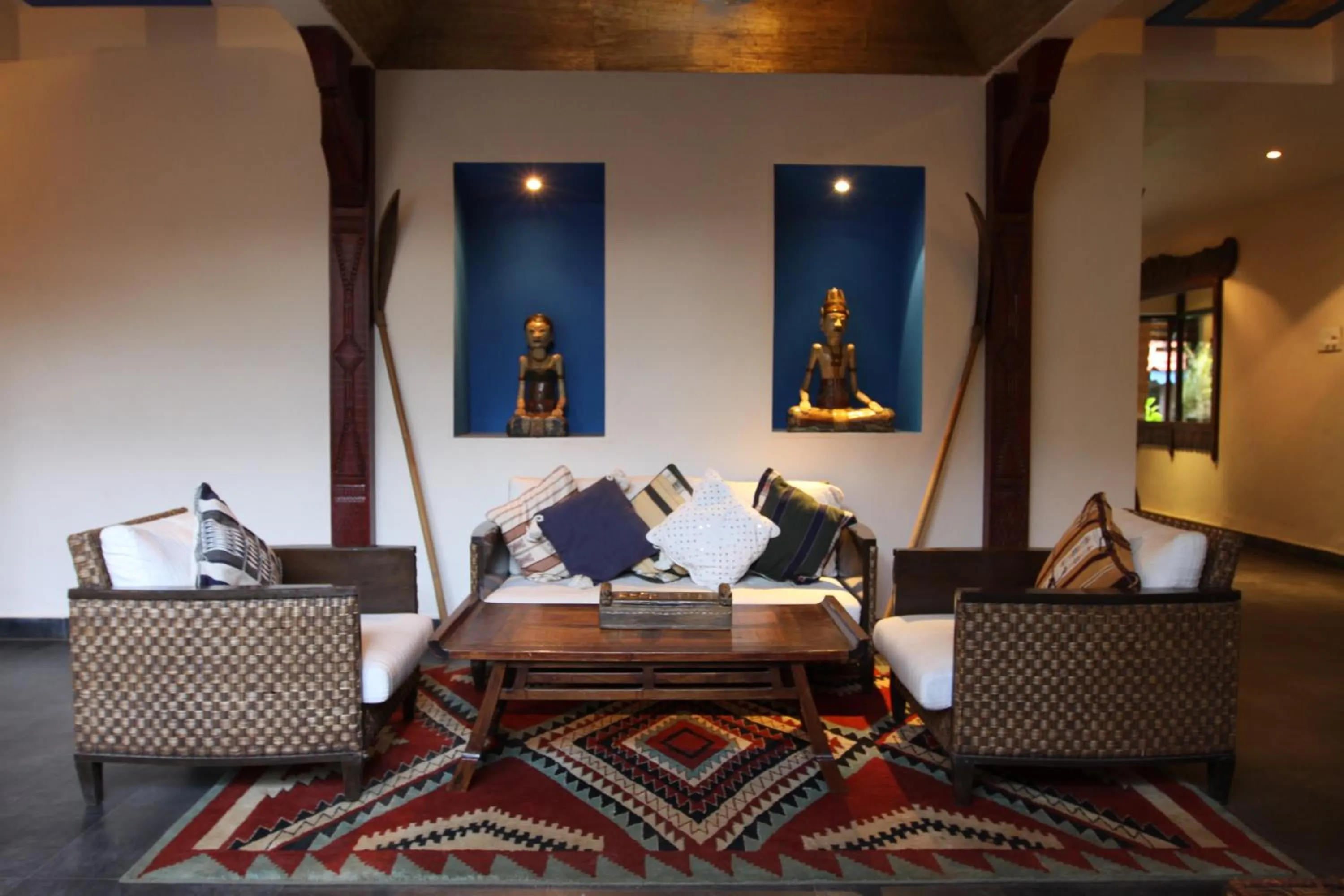 Lobby or reception in Casa Baga