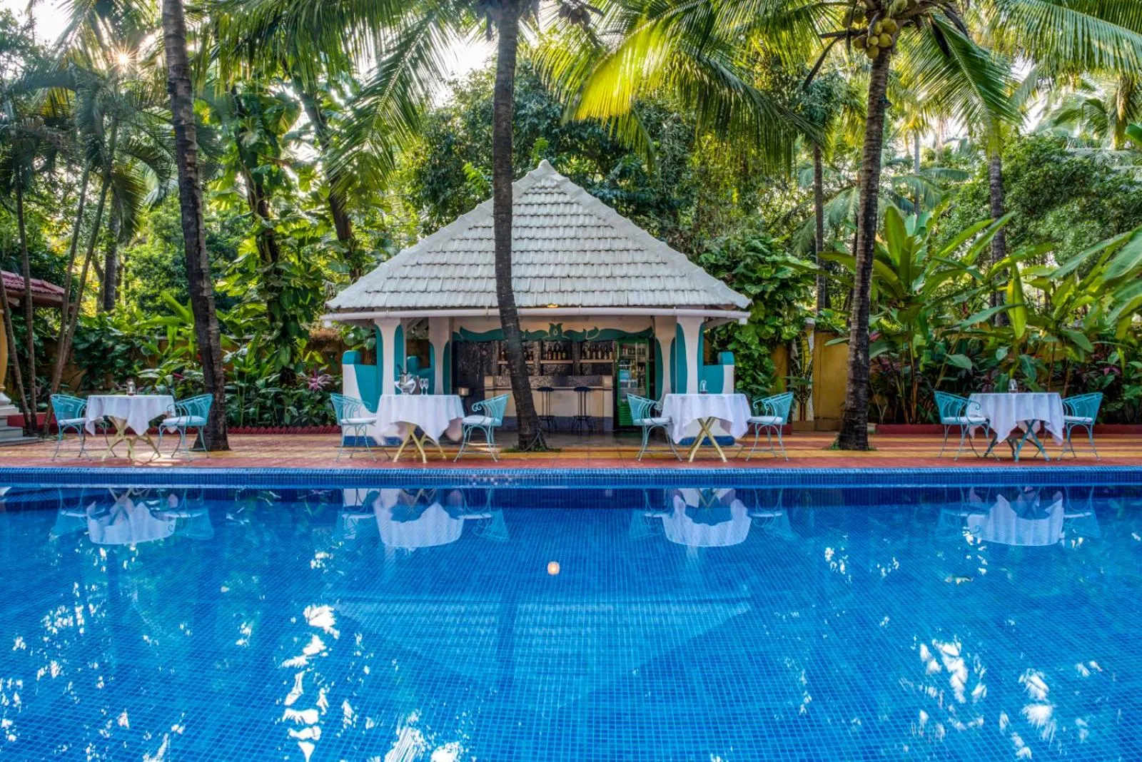 Swimming pool in Casa Baga