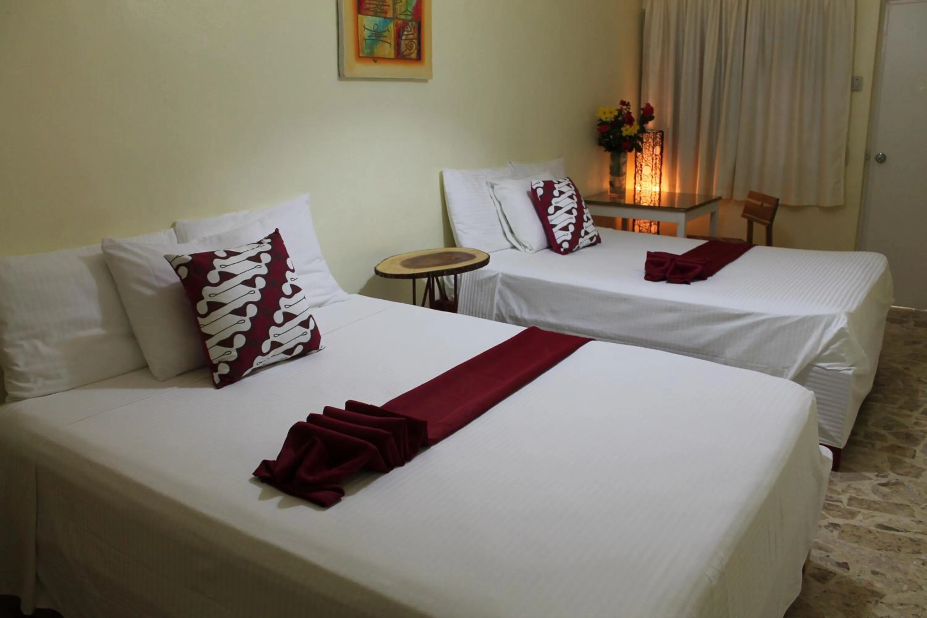 Bed in Hotel Magic Tropical