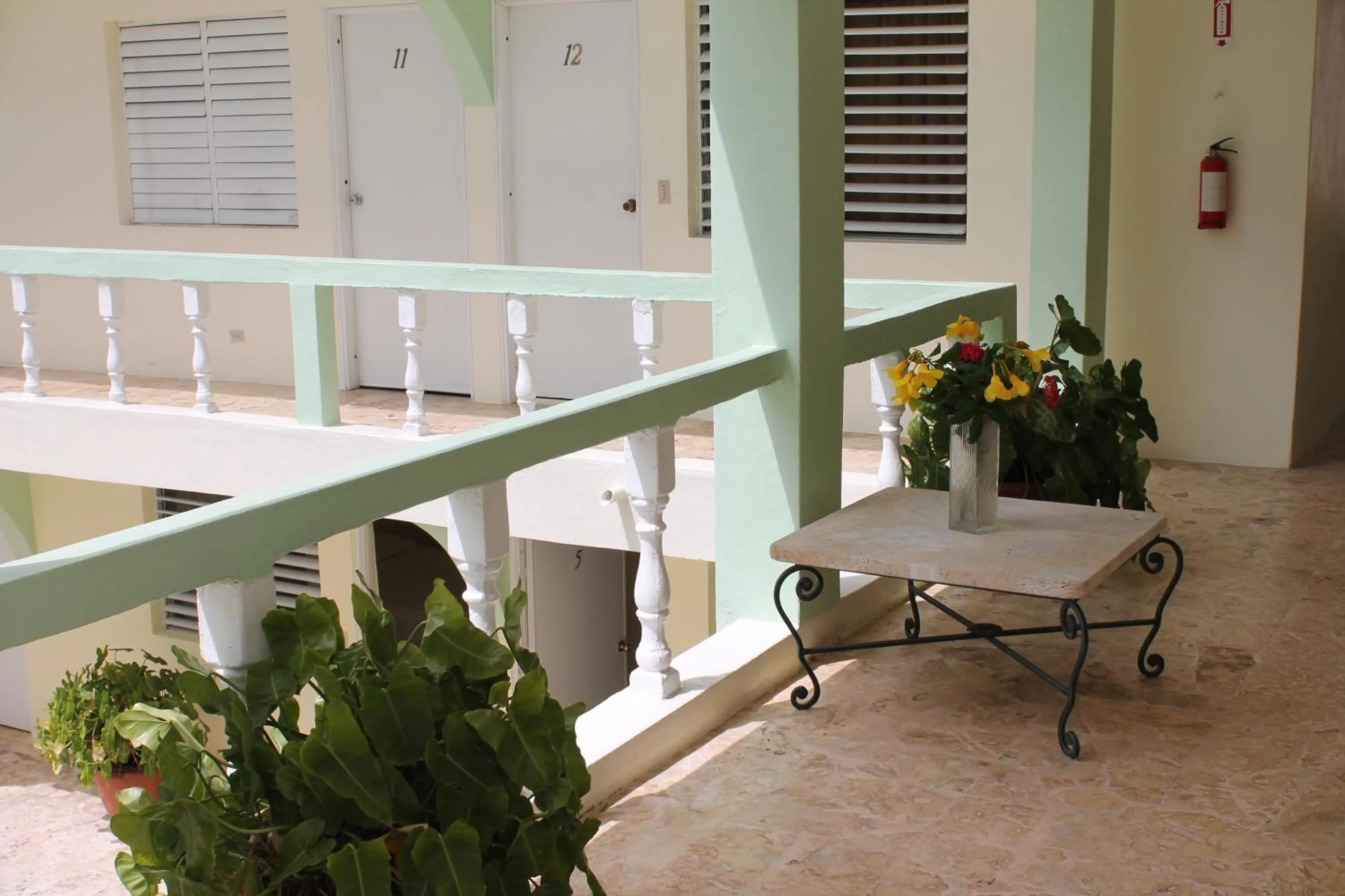 Patio in Hotel Magic Tropical