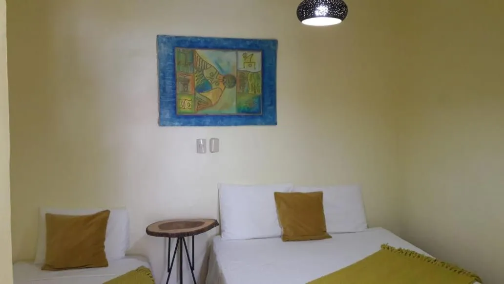 Bed in Hotel Magic Tropical