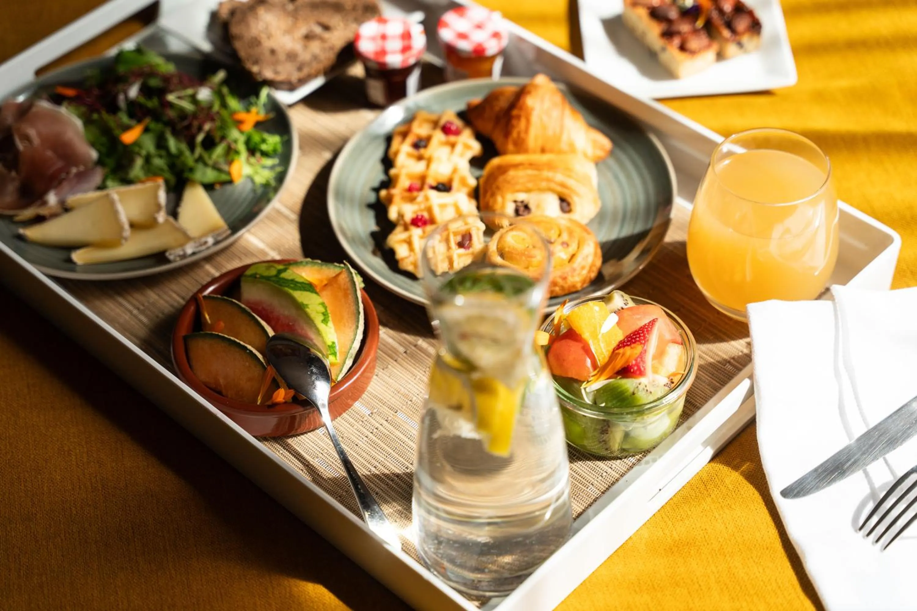 Breakfast in Best Western Premier Le Masq Hotel