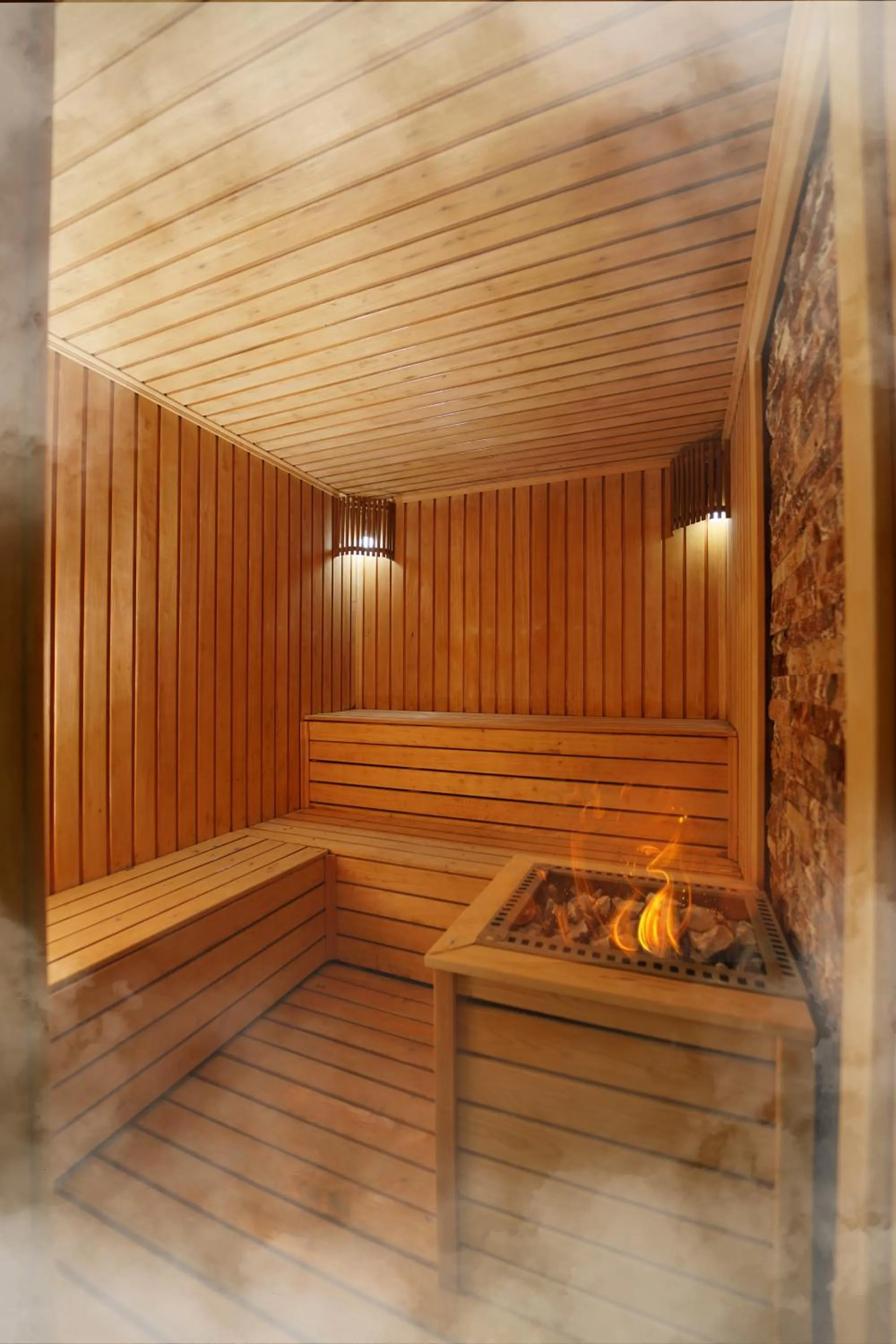 Sauna in Darin Plaza Hotel