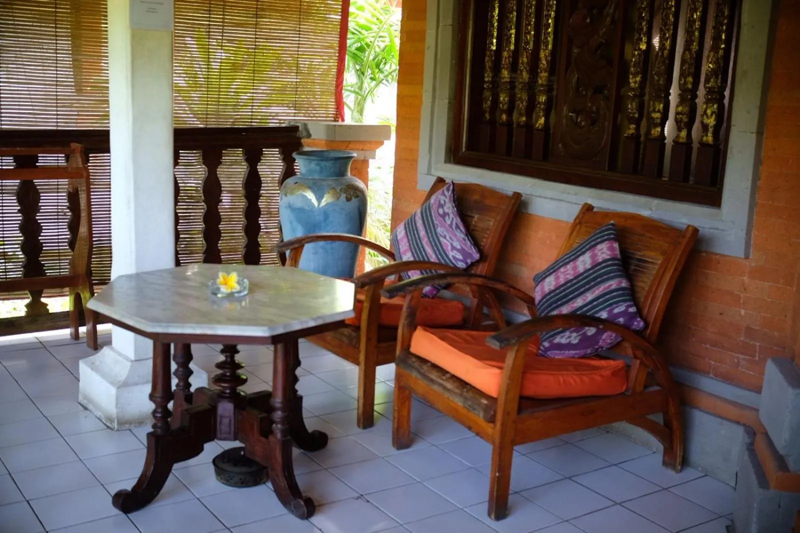 Balcony/Terrace in Puri Cendana Resort Bali