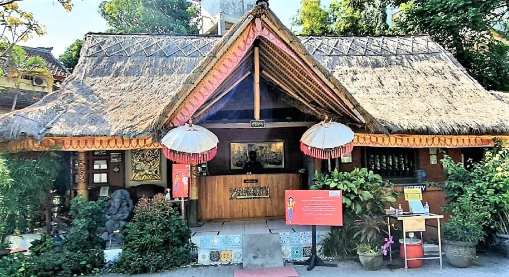 Lobby or reception in Puri Cendana Resort Bali